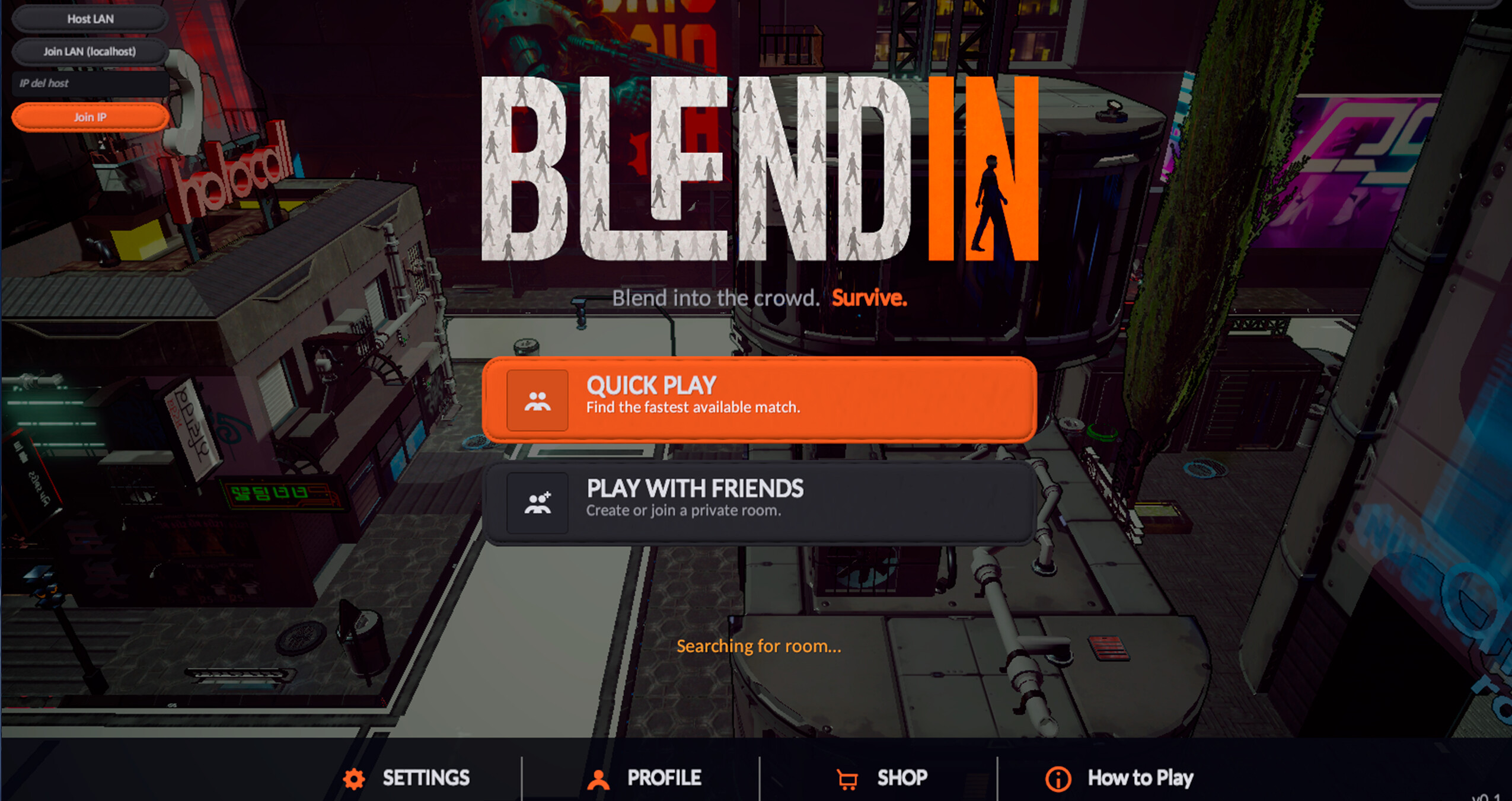 Blend In screenshot 1