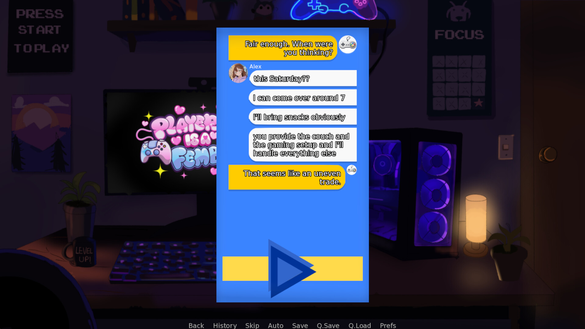 Player 2 is a Femboy trailer