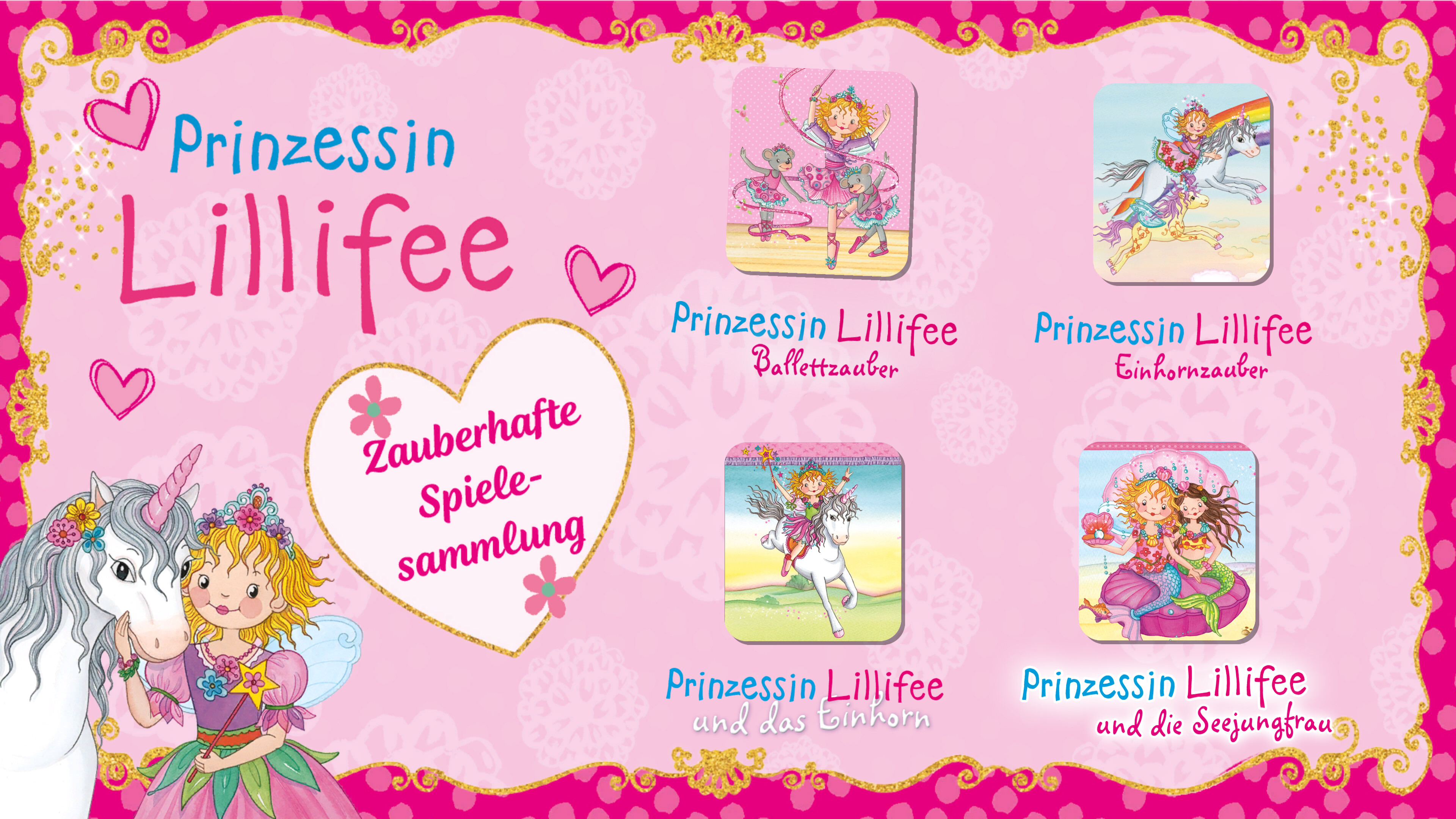 Prinzessin Lillifee – Zauberhafte Spielesammlung trailer