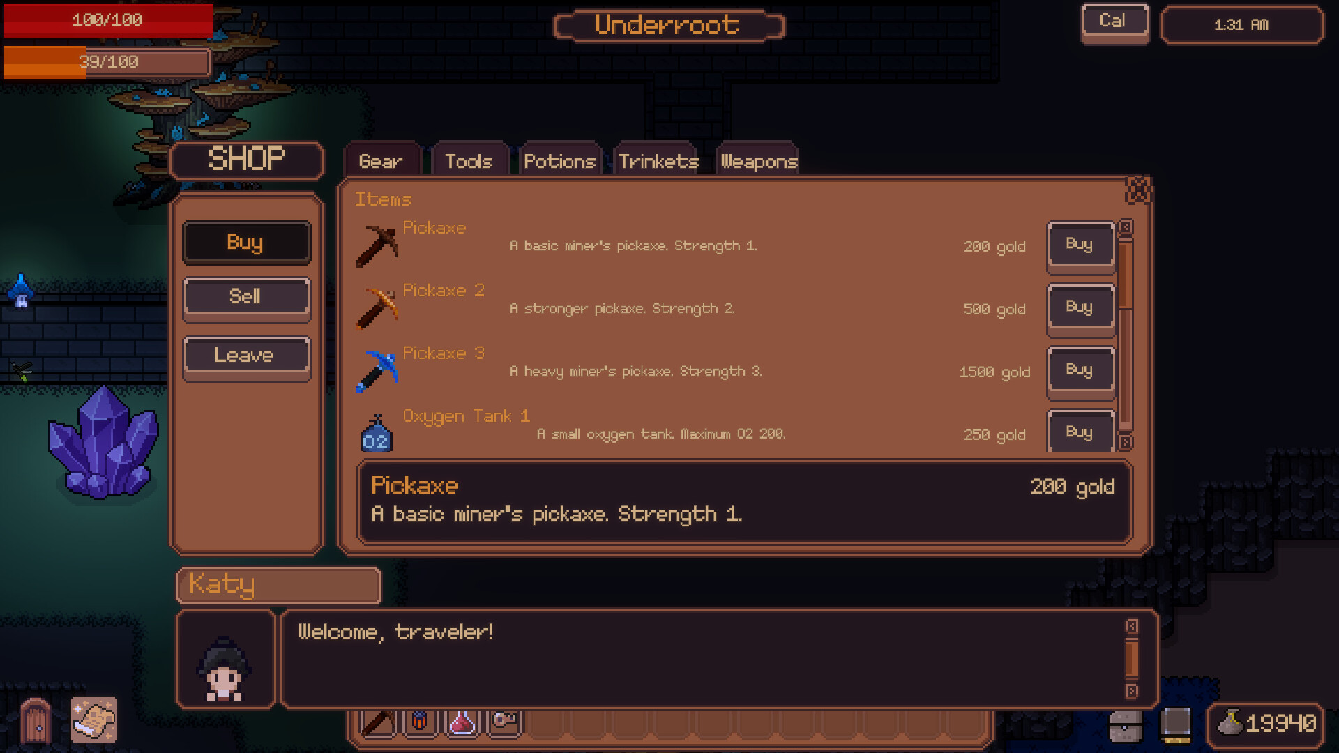 Underroot screenshot 3