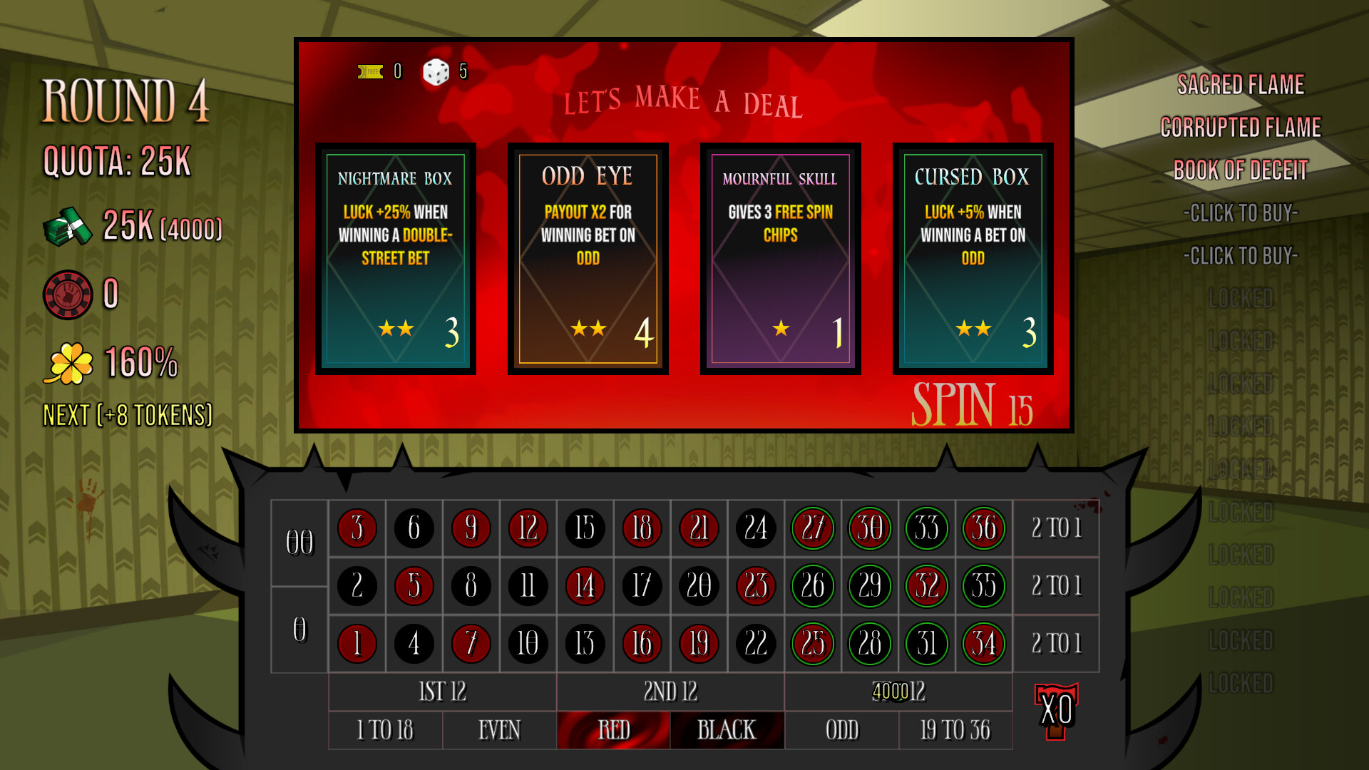 Rogue Roulette screenshot 3