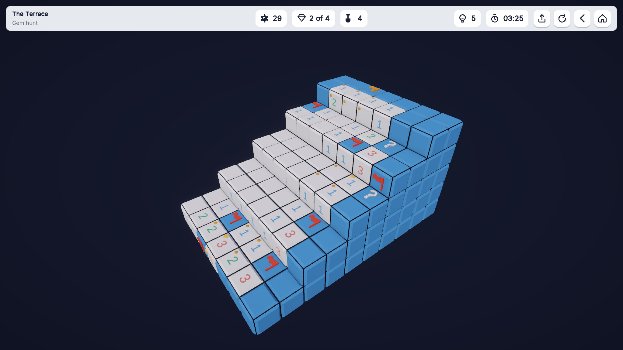 Cube Sweeper: 3D Minesweeper screenshot 5