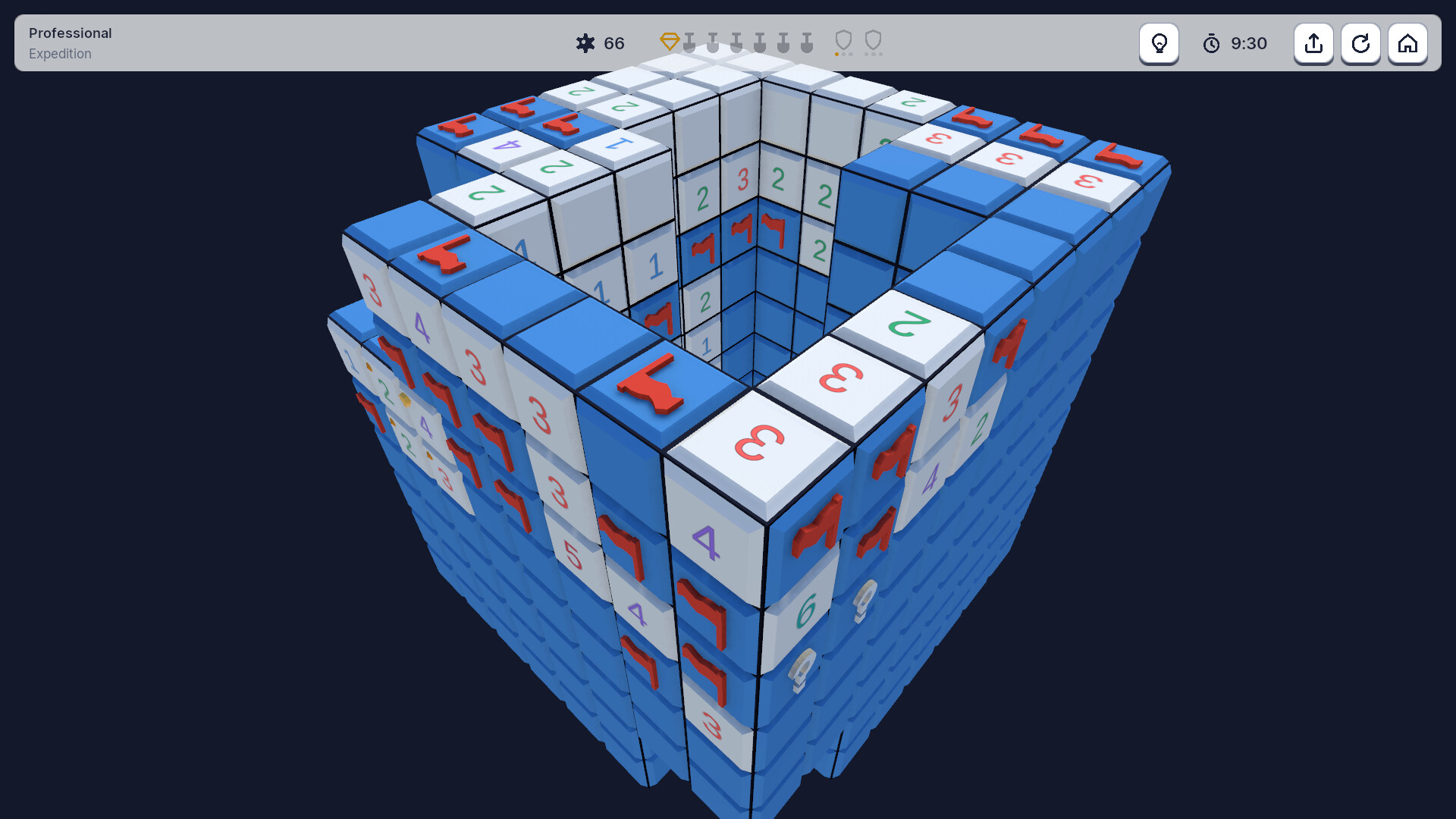 Cube Sweeper: 3D Minesweeper trailer