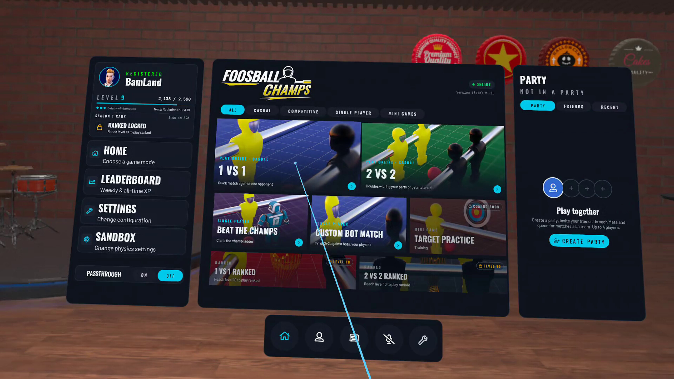 Foosball Champs screenshot 2