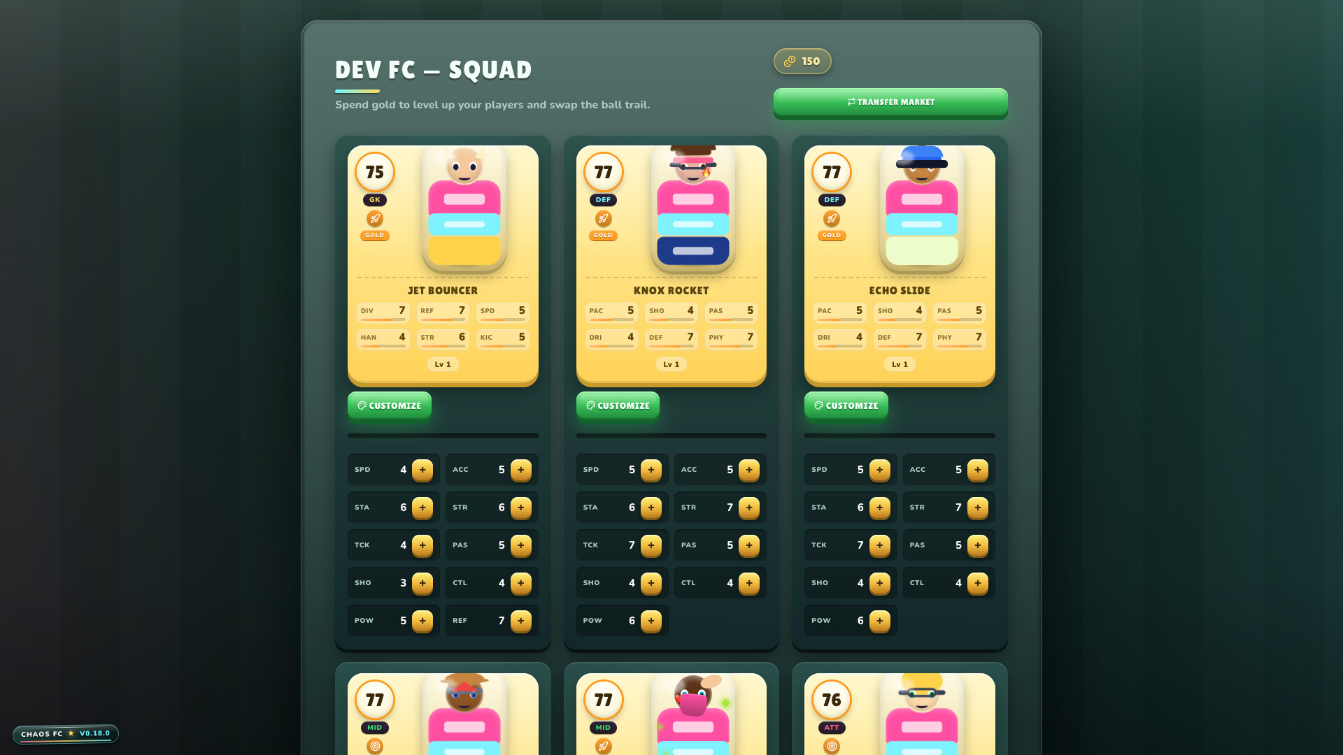 Chaos Football Club screenshot 3