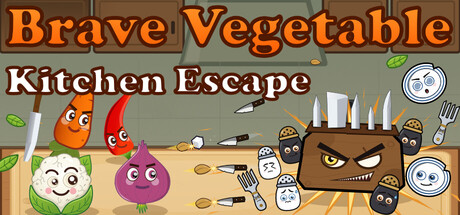Cover art from Brave Vegetable: Kitchen Escape