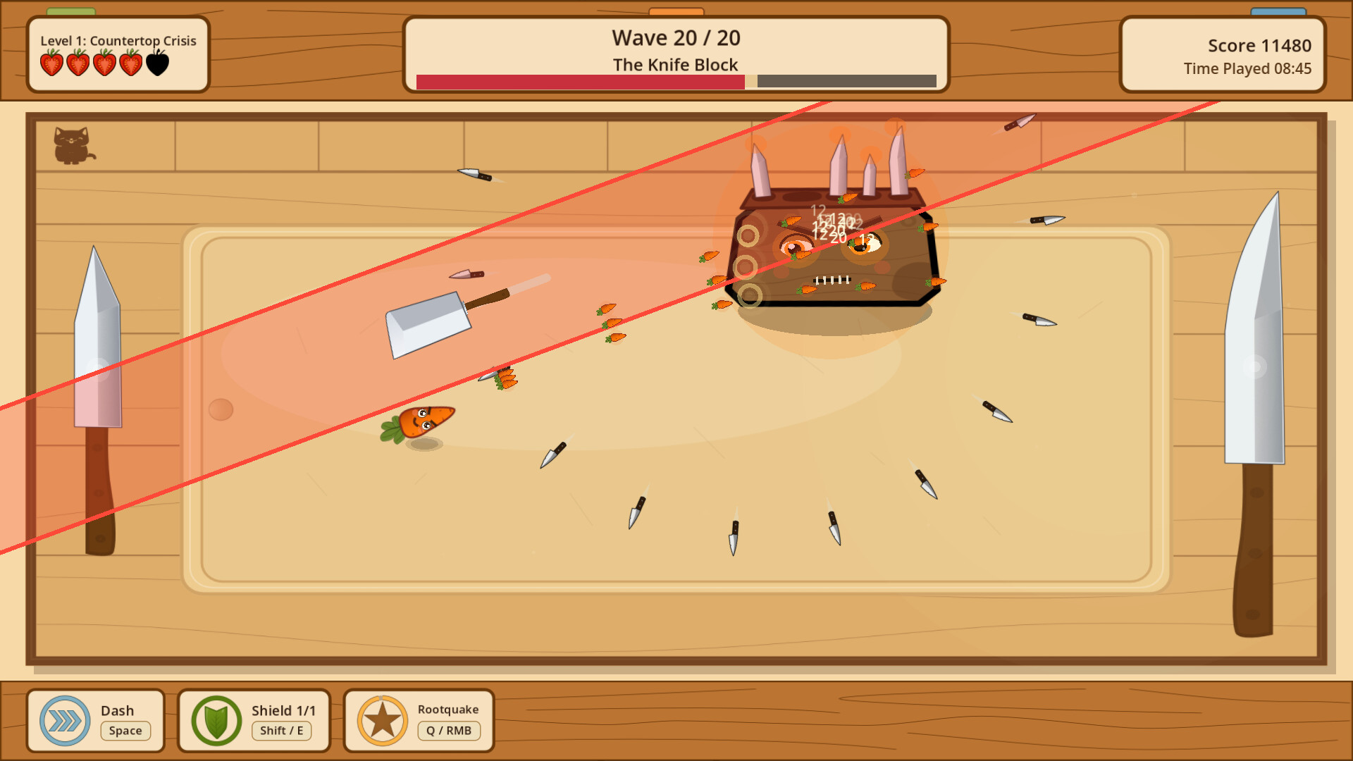 Brave Vegetable: Kitchen Escape screenshot 4