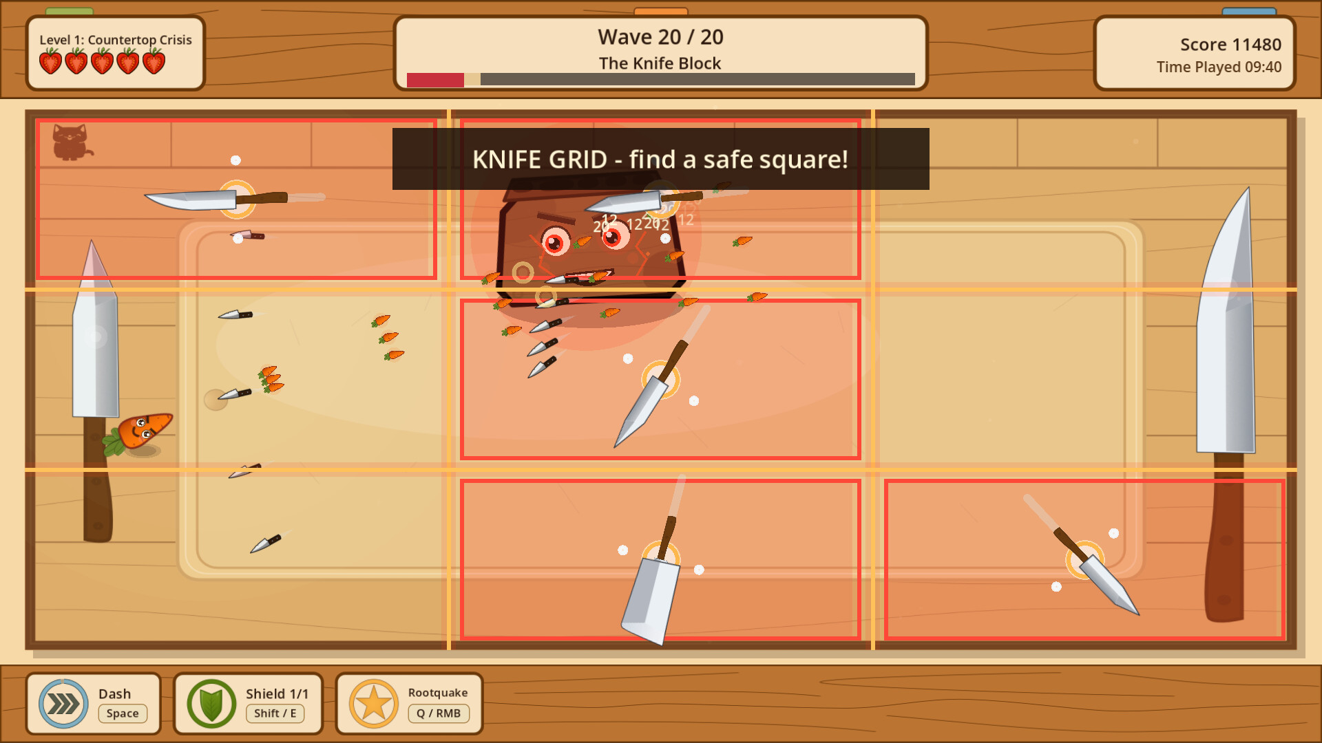 Brave Vegetable: Kitchen Escape screenshot 5