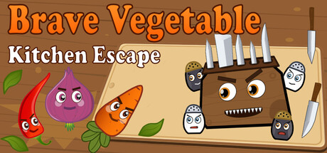 Cover art from Brave Vegetable: Kitchen Escape