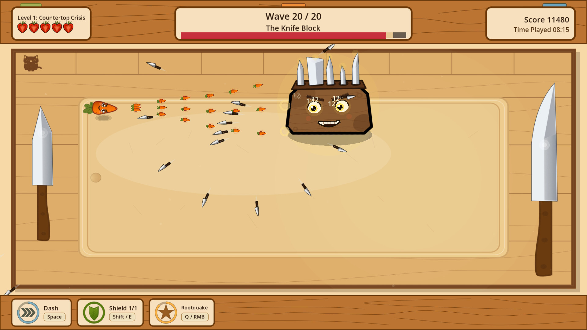 Brave Vegetable: Kitchen Escape screenshot 3