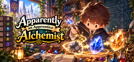 Cover art from Apparently an Apprentice Alchemist