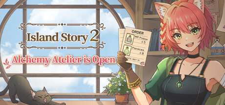 Cover art from Island Story 2 - Alchemy Atelier is Open