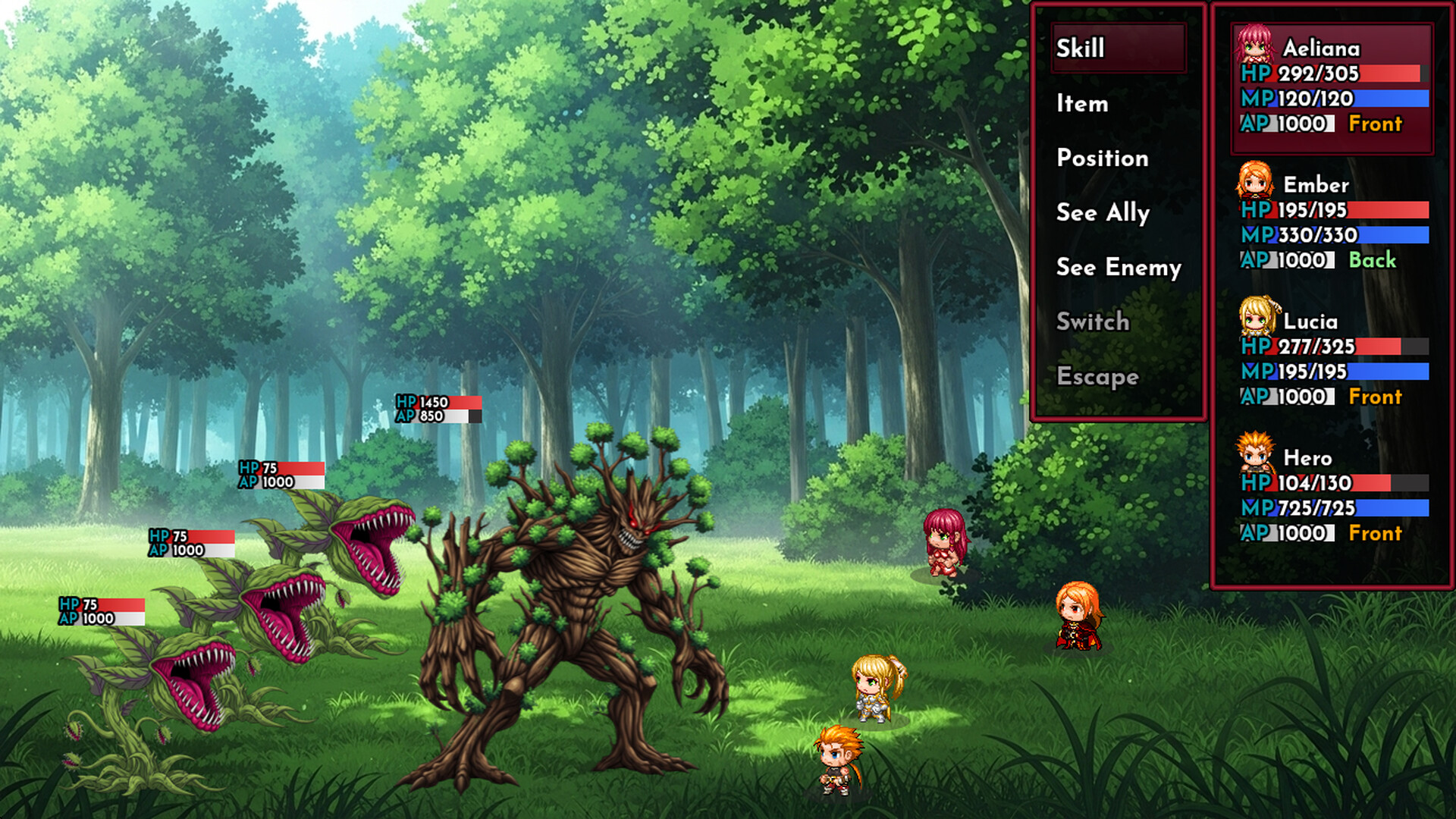 Slutia RPG screenshot 2