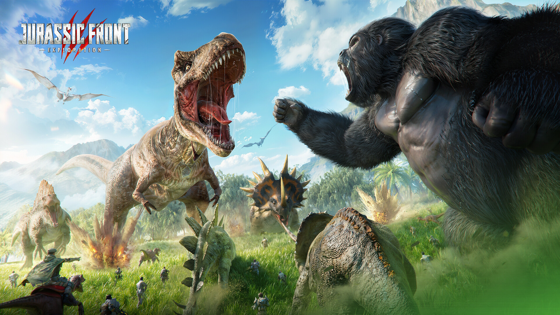 Jurassic Front-Survival trailer