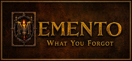 Cover art from Memento: What You Forgot