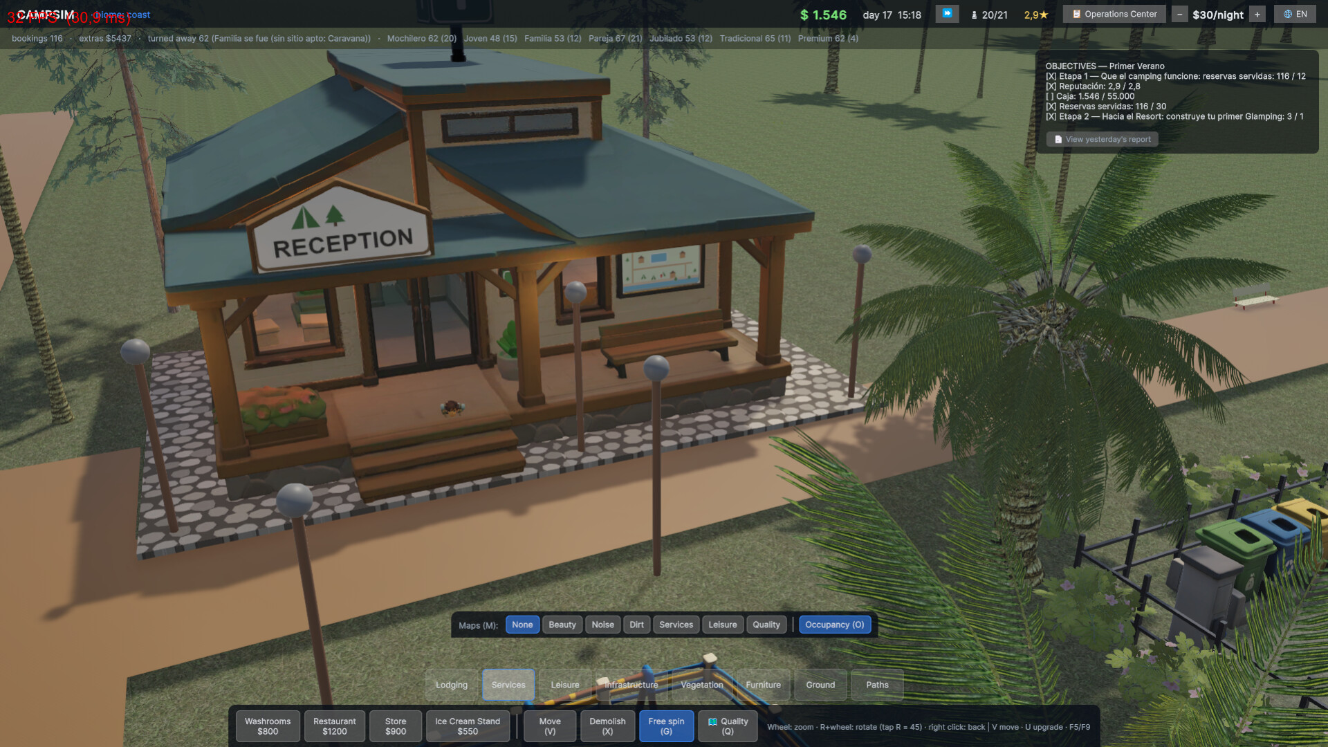 Camping Resort Simulator screenshot 2