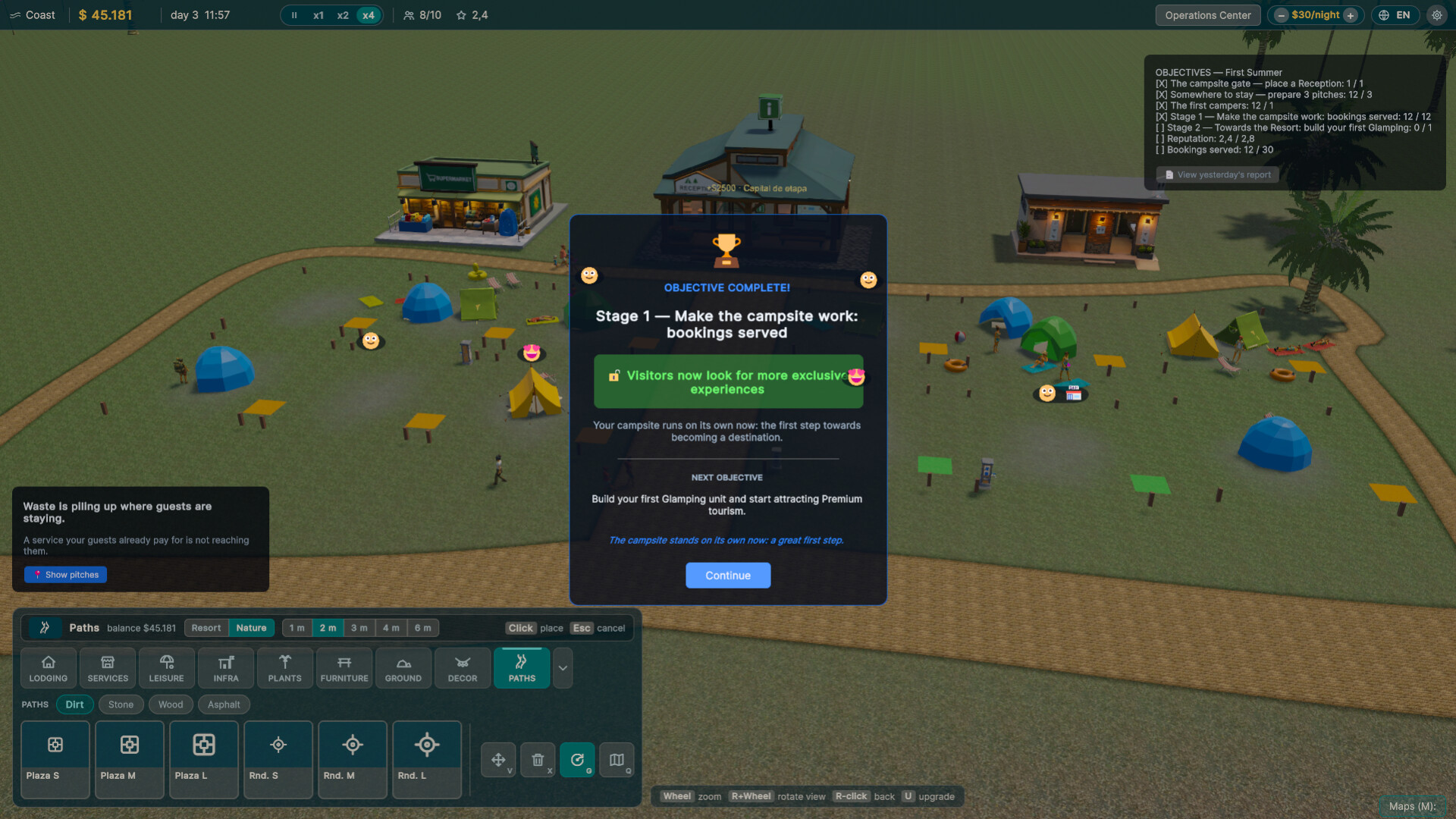 Camping Resort Simulator screenshot 5