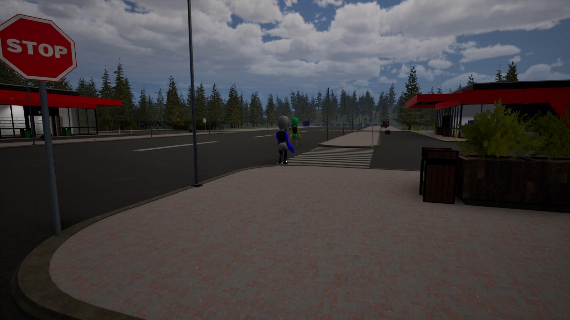 Crazy Road Shop Wars screenshot 3