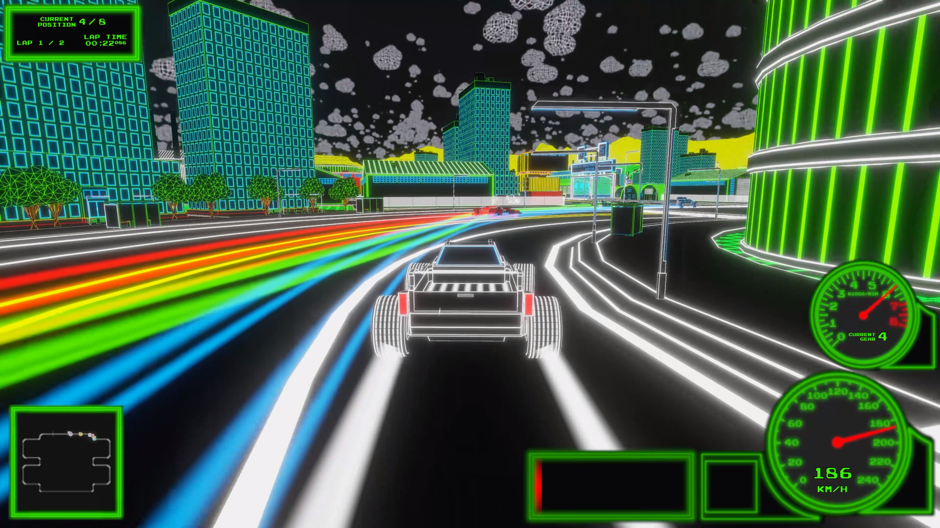 Neon Chaser screenshot 2