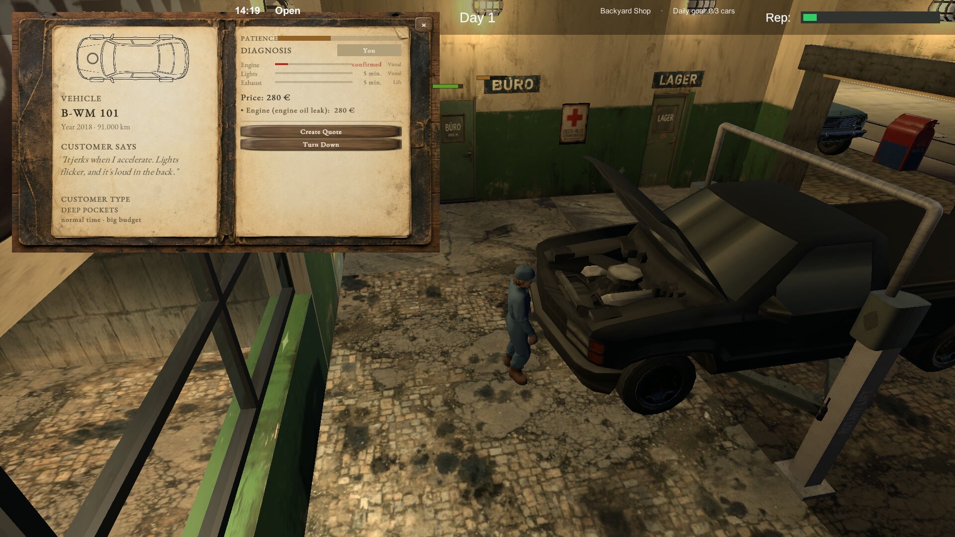 WerkstattManager – Uncle Karl's Legacy screenshot 2