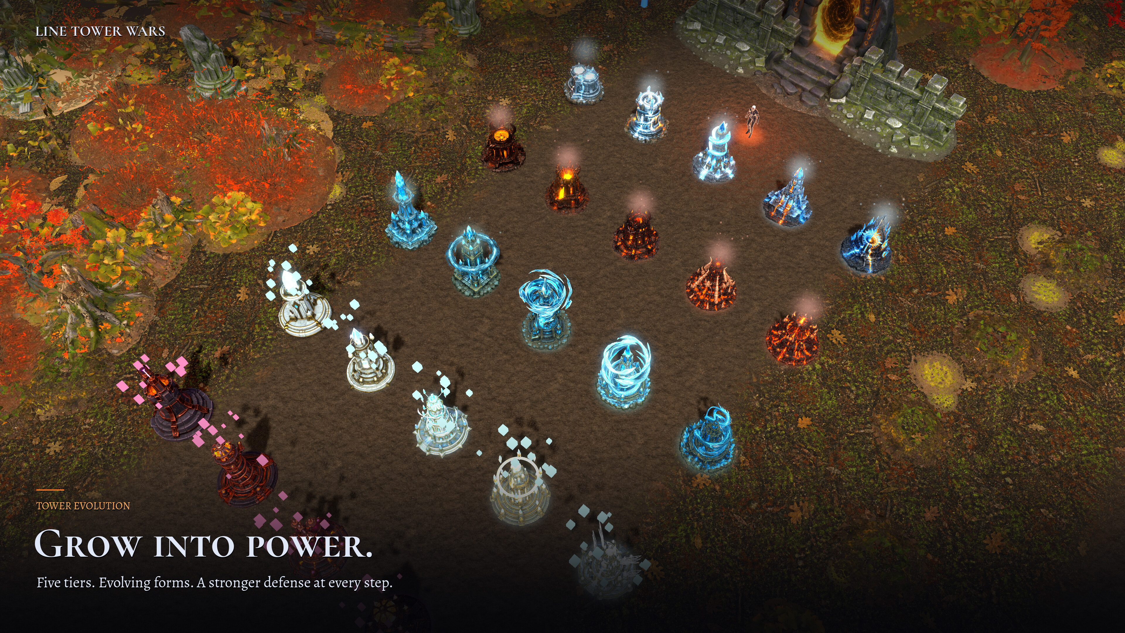 Line Tower Wars screenshot 3