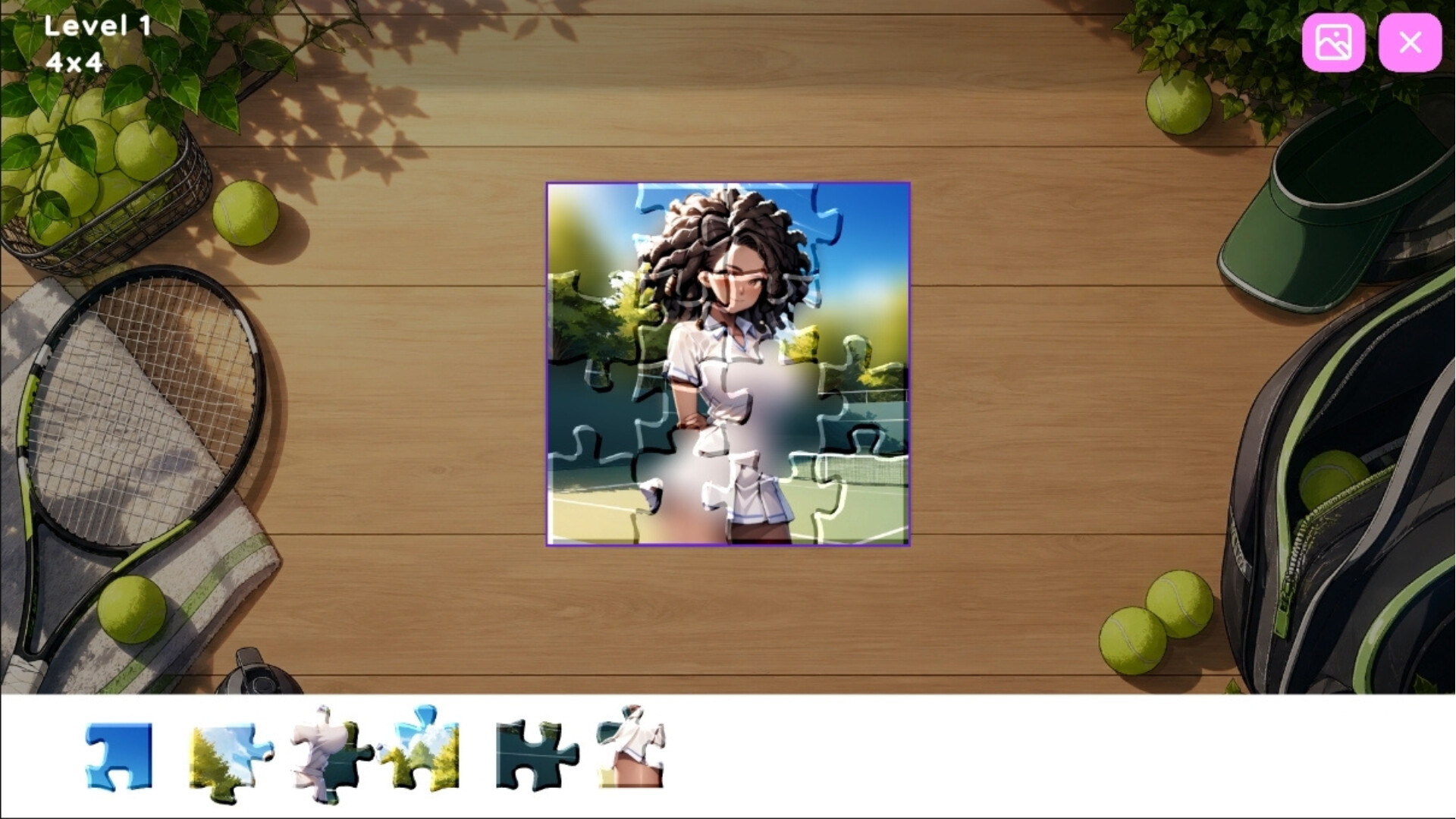 Hentai Puzzle: Selena screenshot 3