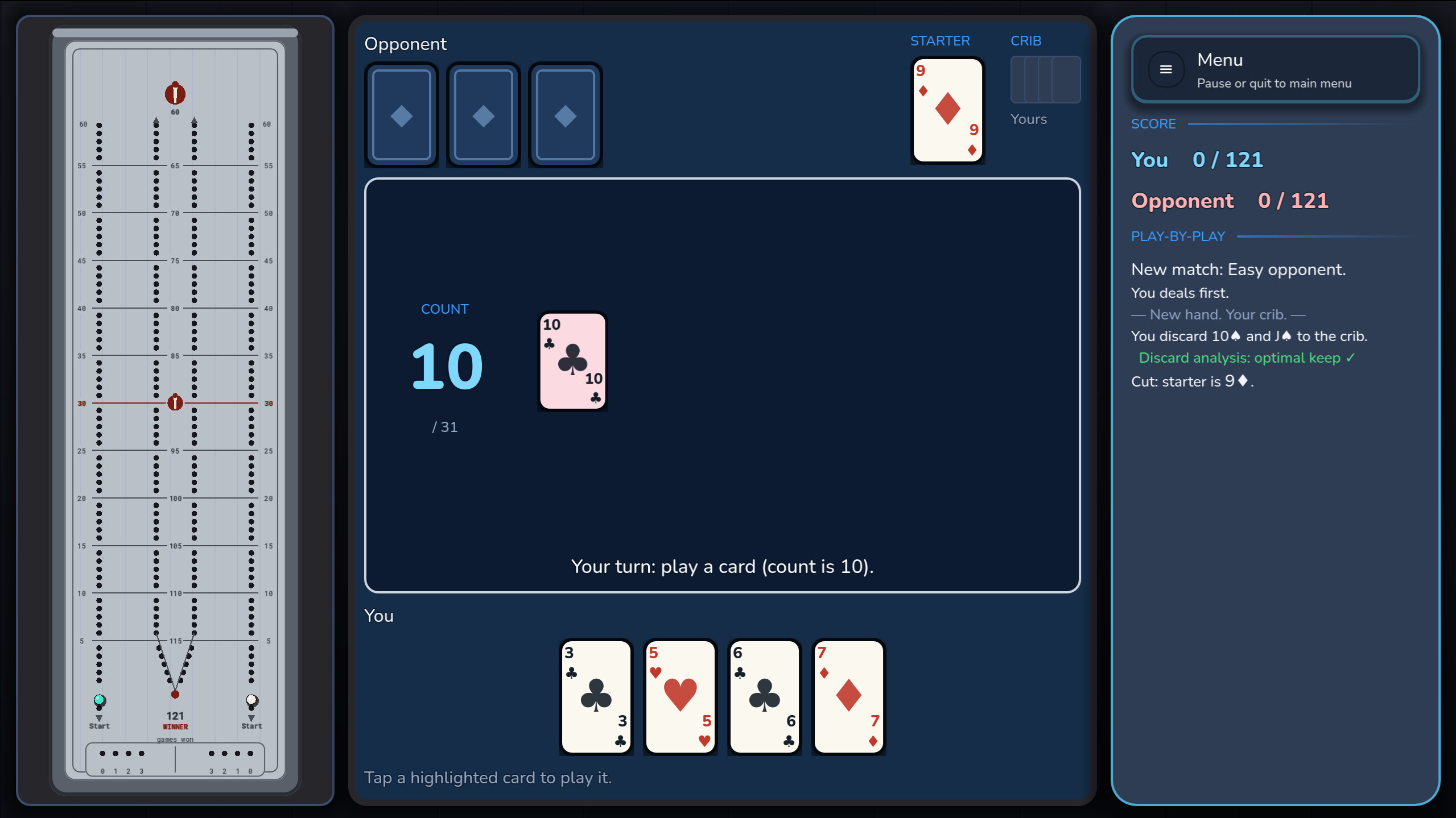 Just Cribbage trailer