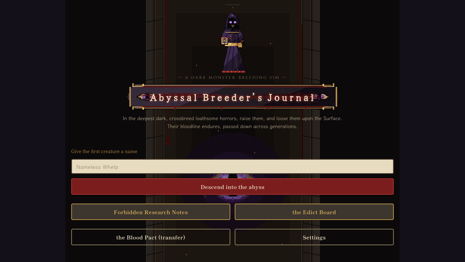 Abyssal Breeder's Journal trailer
