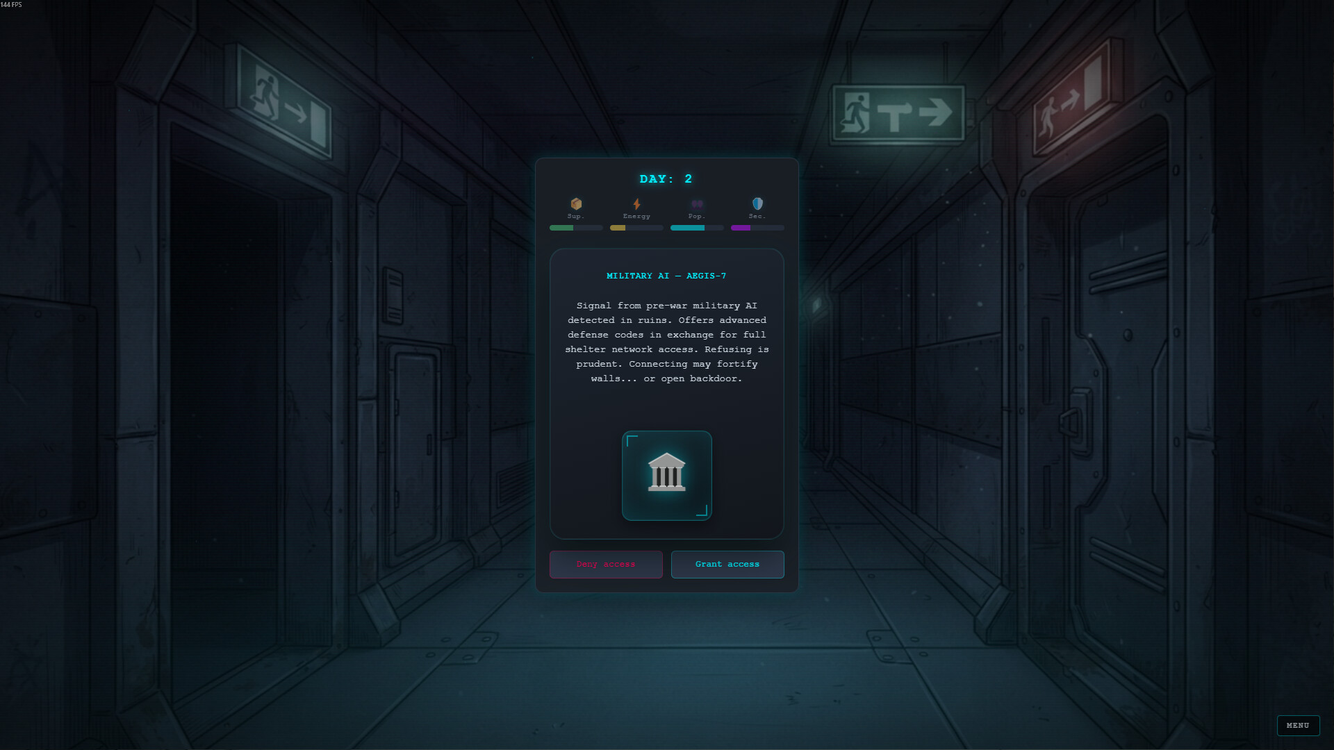 Neo-Exodus: Last Bastion screenshot 2