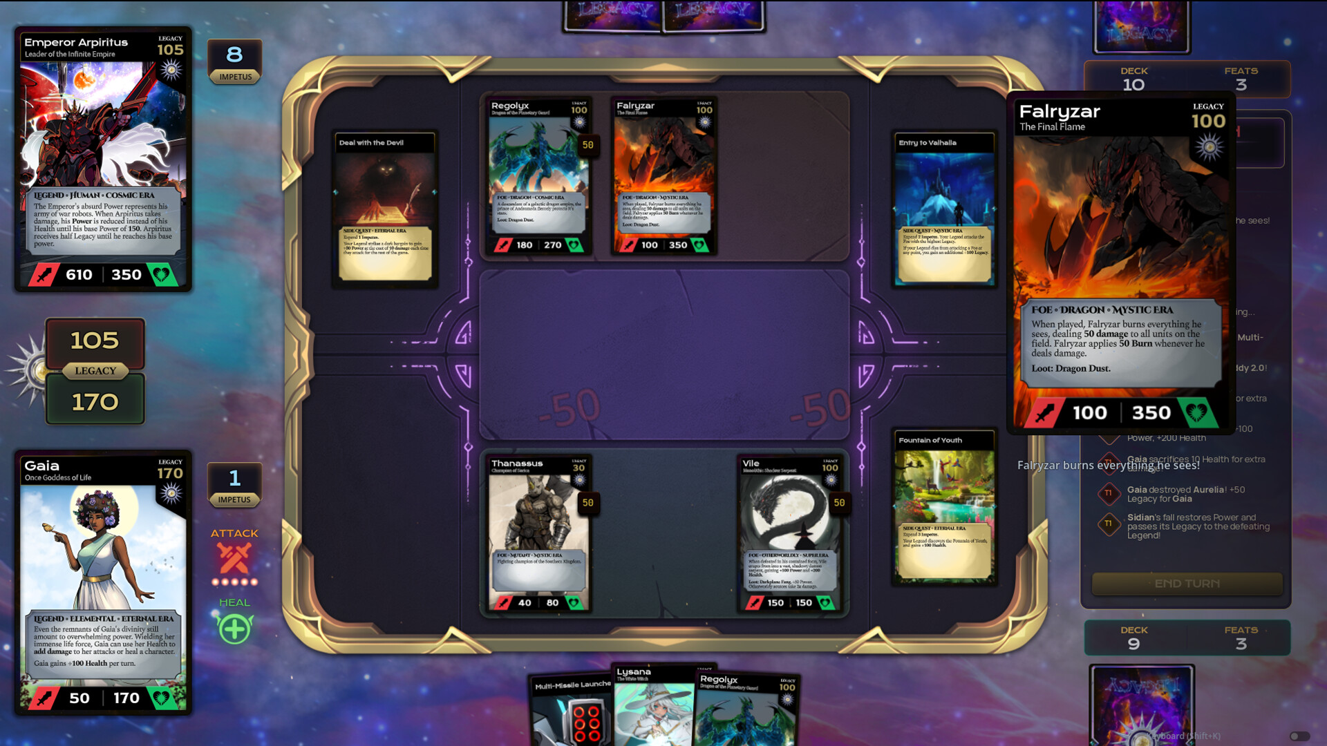 Legacy: The Card Game screenshot 2