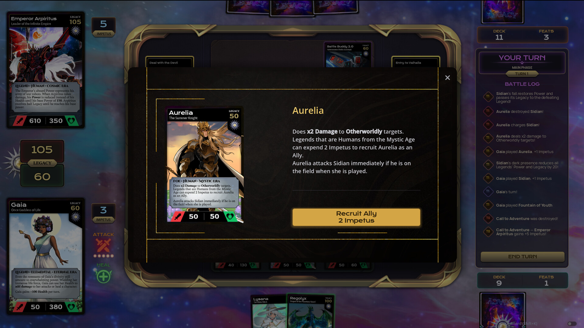 Legacy: The Card Game screenshot 5