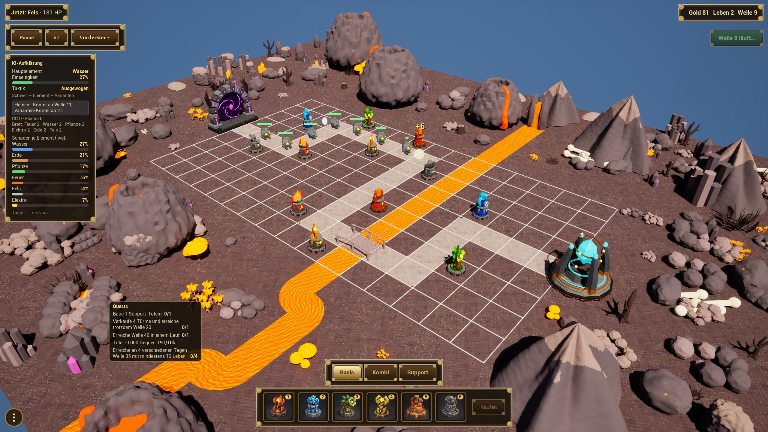 Mindswarm Elements TD screenshot 3