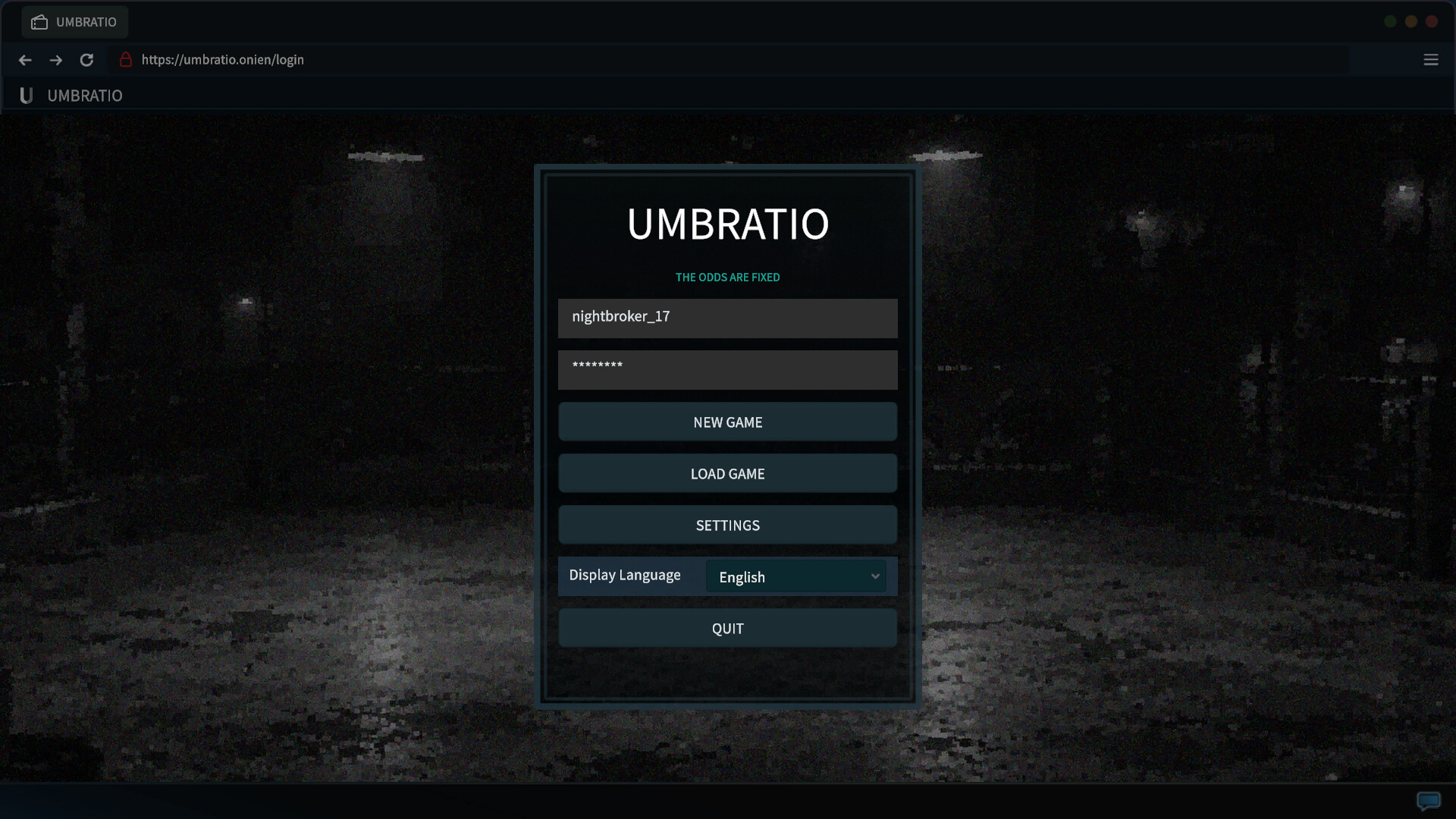 UMBRATIO - THE ODDS ARE FIXED screenshot 1