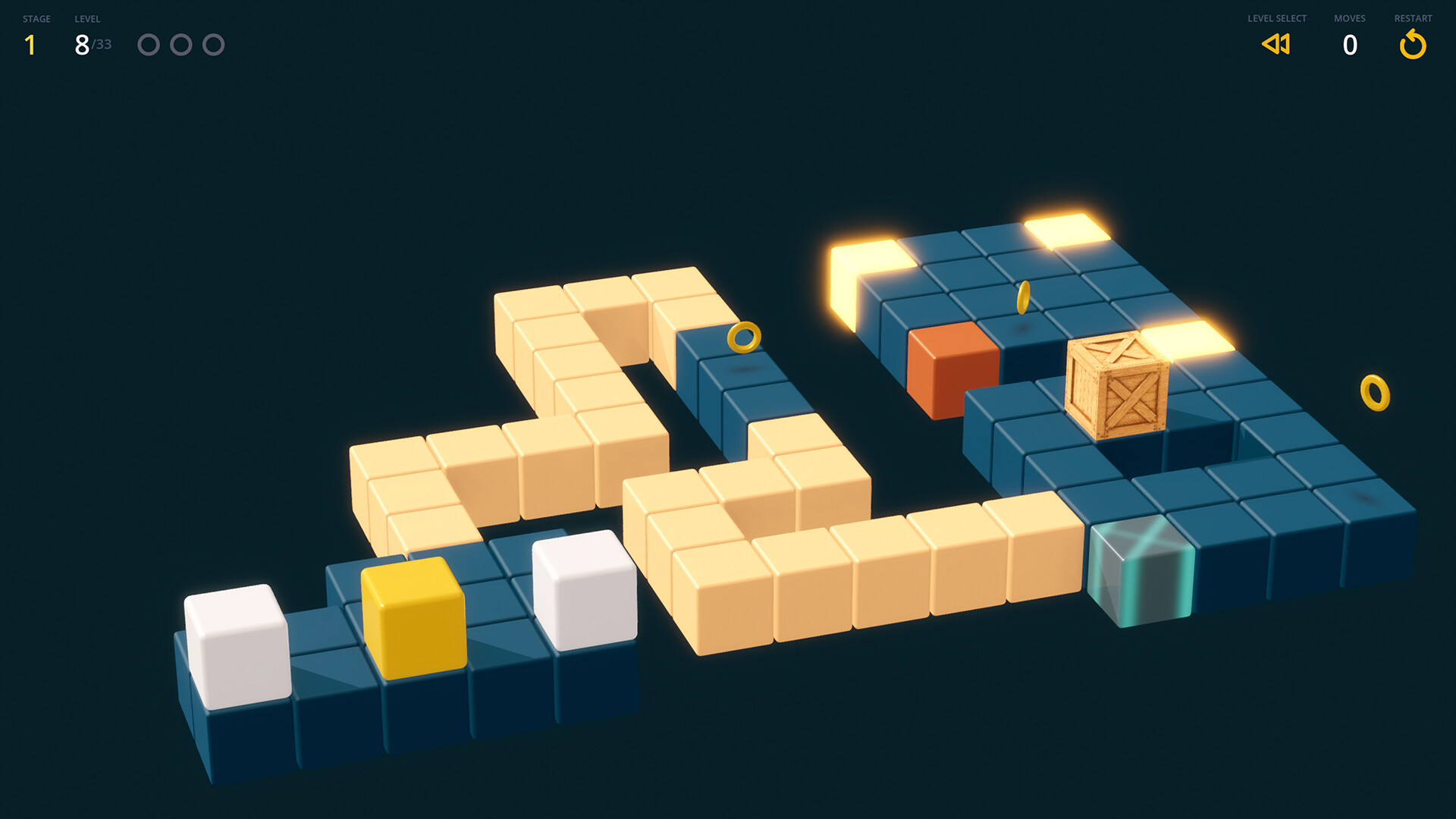 Gold Cubes screenshot 2