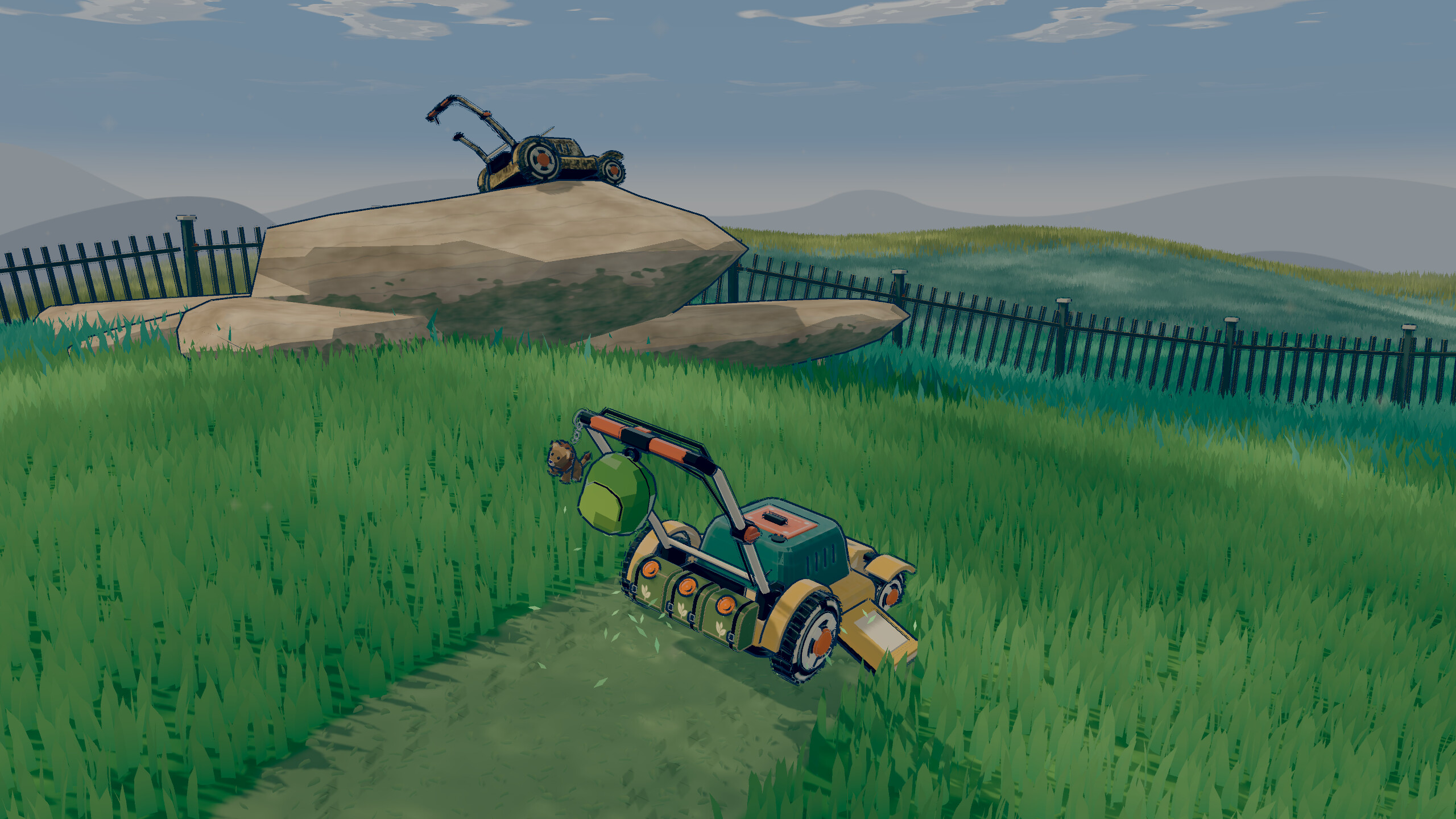 Mow and Move trailer