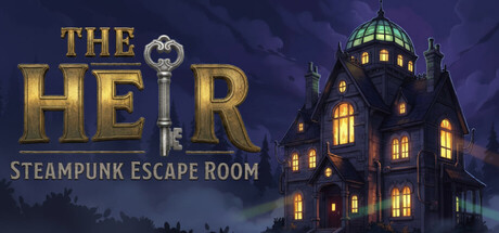 Cover art from The Heir: Steampunk Escape Room