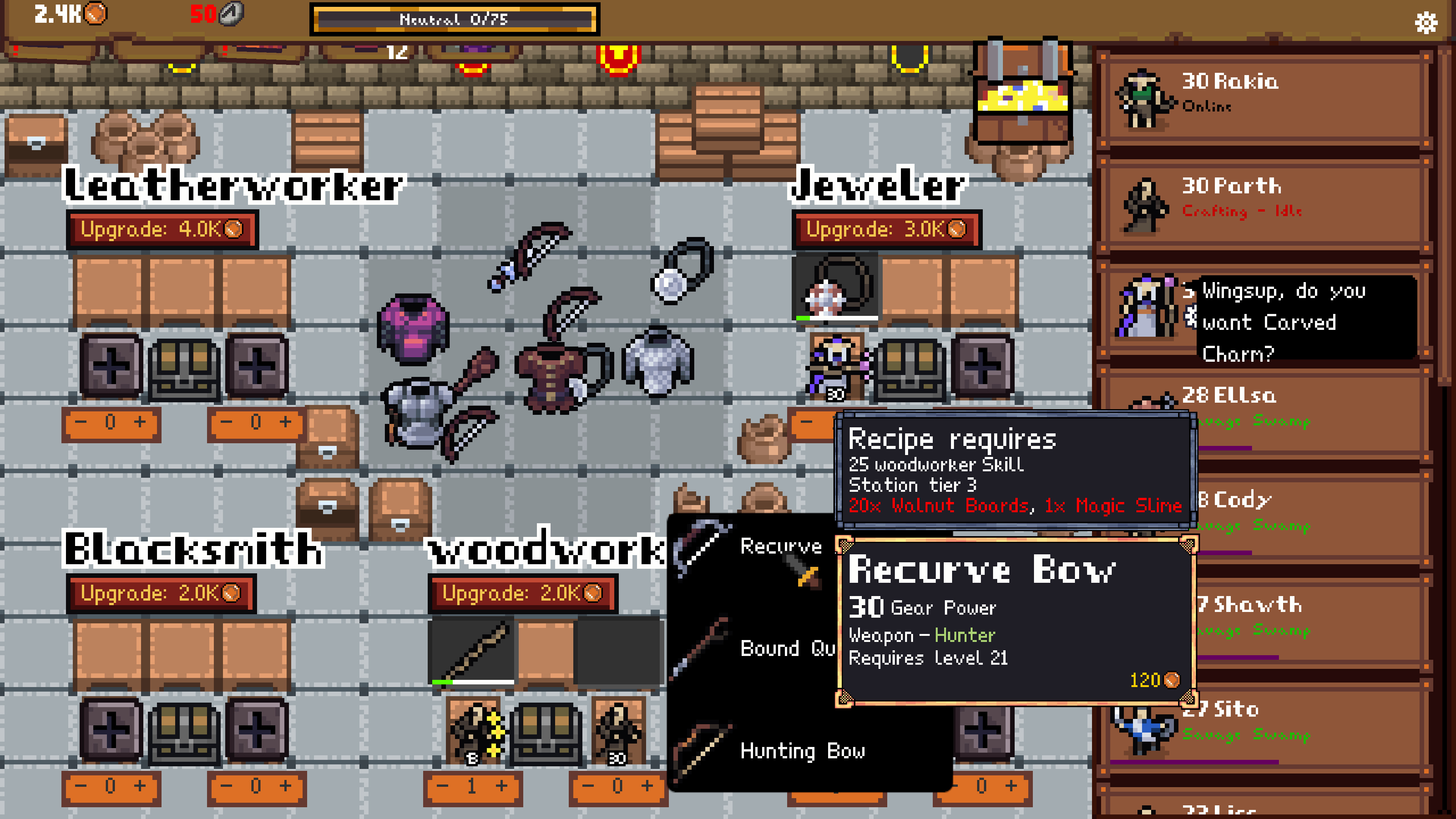 Solitary Singleplayer Offline MMORPG screenshot 3