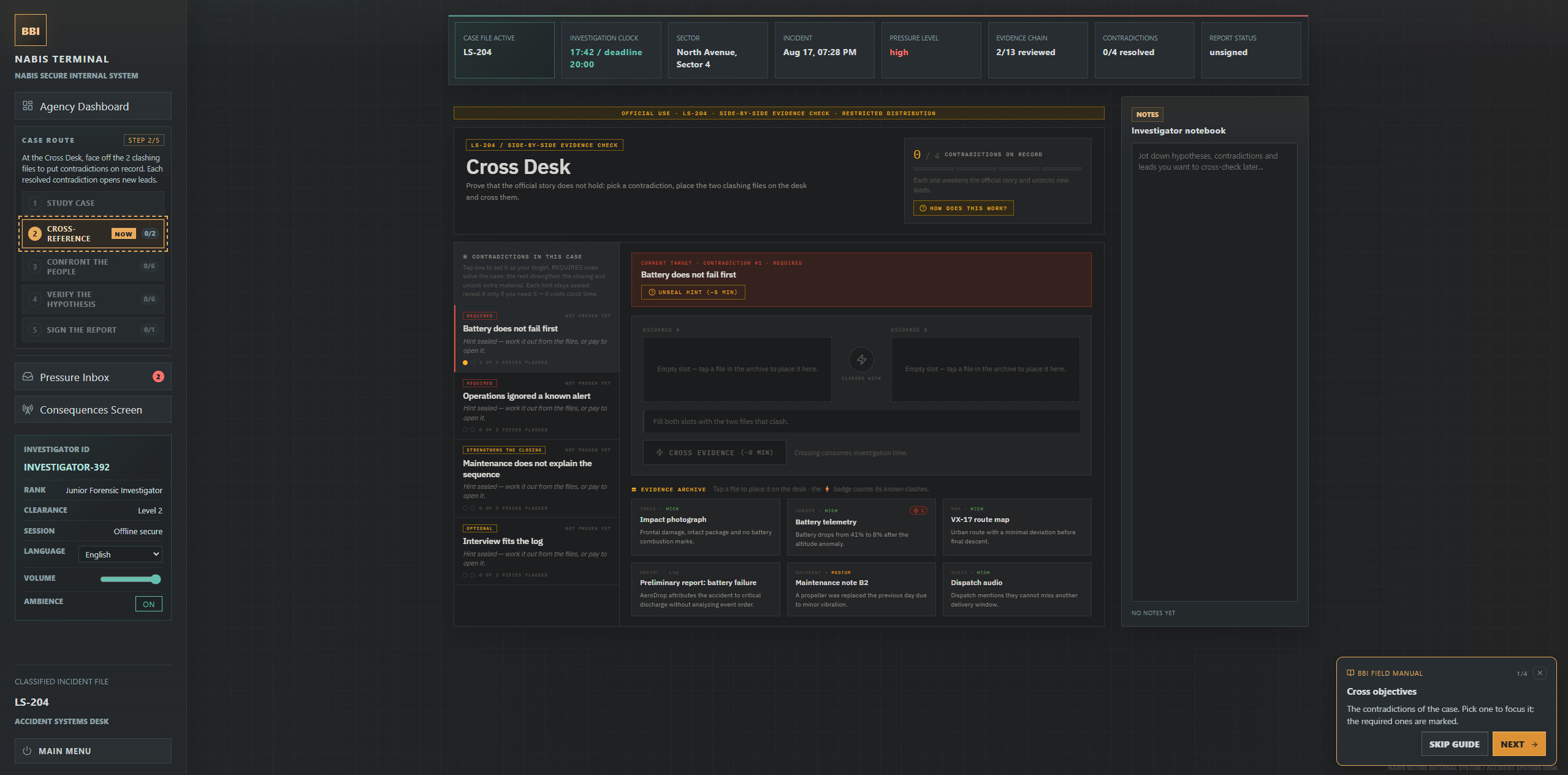Accident Investigator Simulator: Black Box screenshot 4