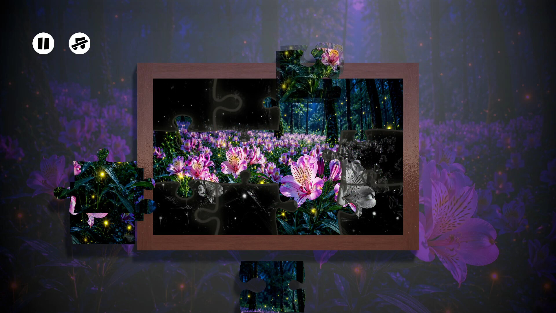 Puzzles Flowers screenshot 2