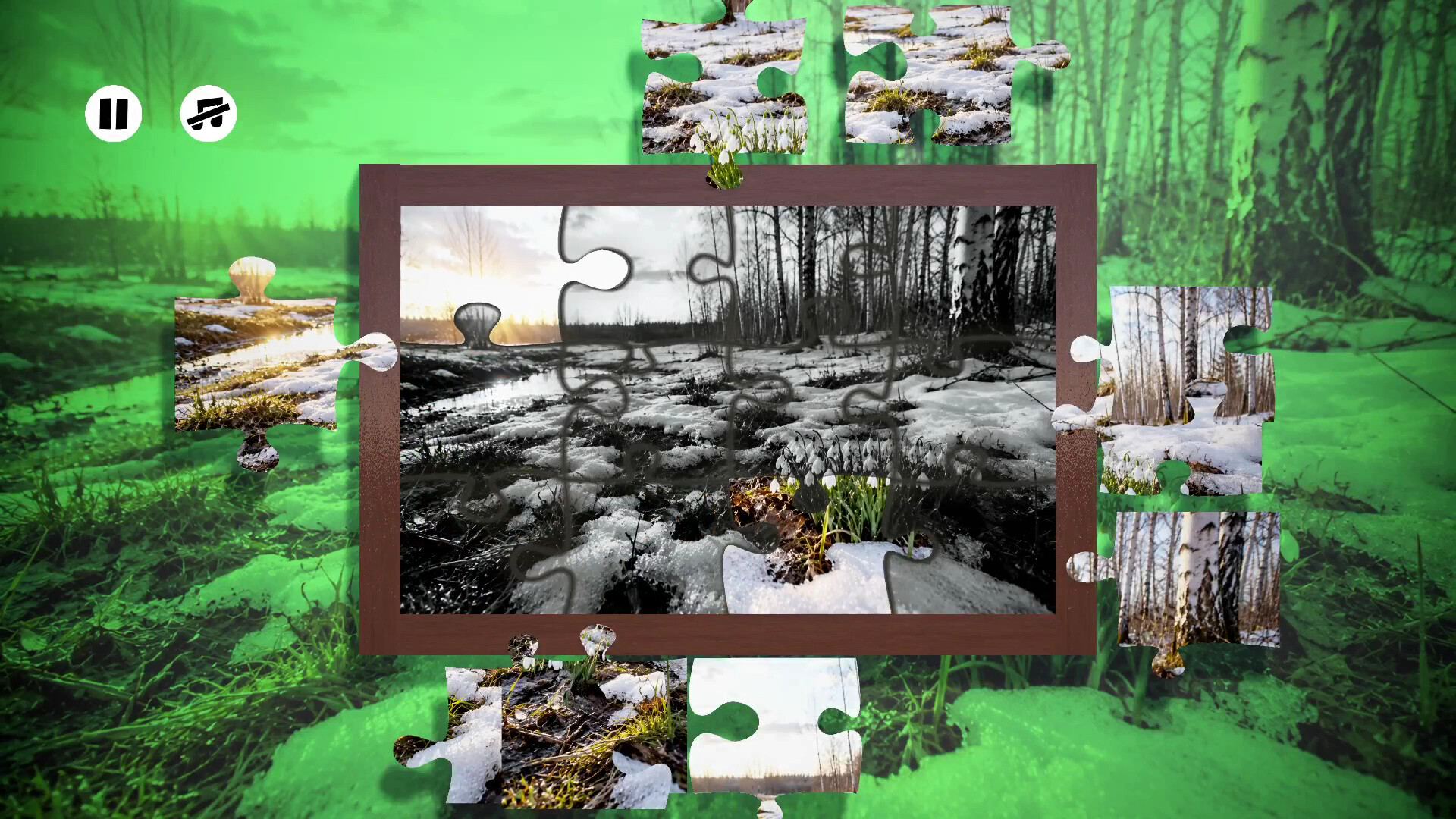 Puzzles Snow screenshot 3