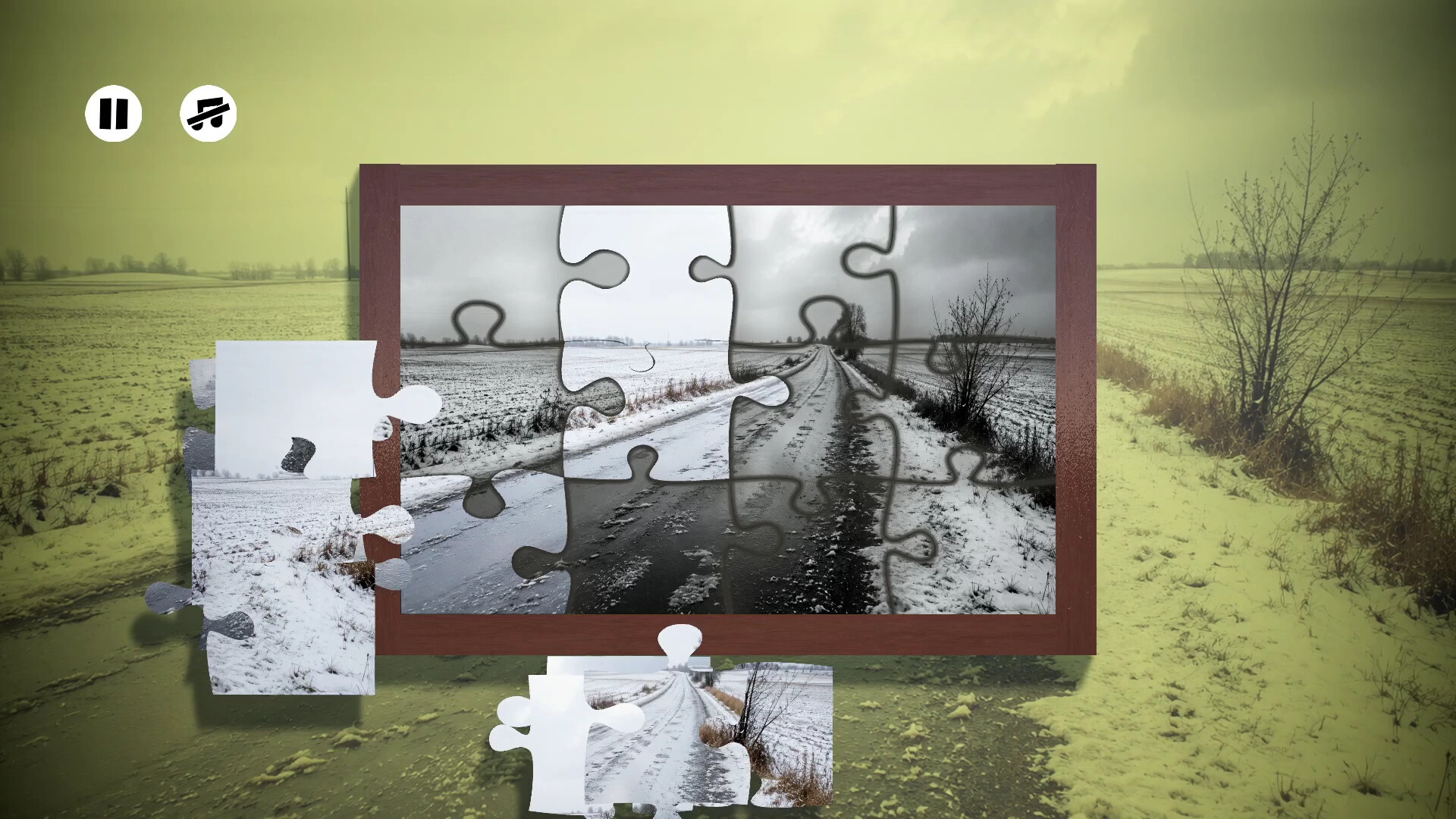 Puzzles Snow trailer