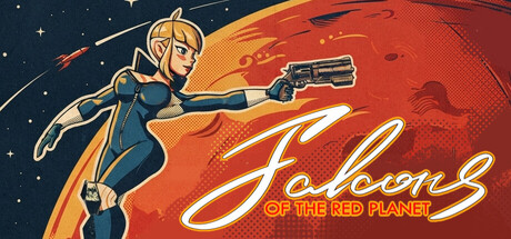 Cover art from Falcons of the Red Planet