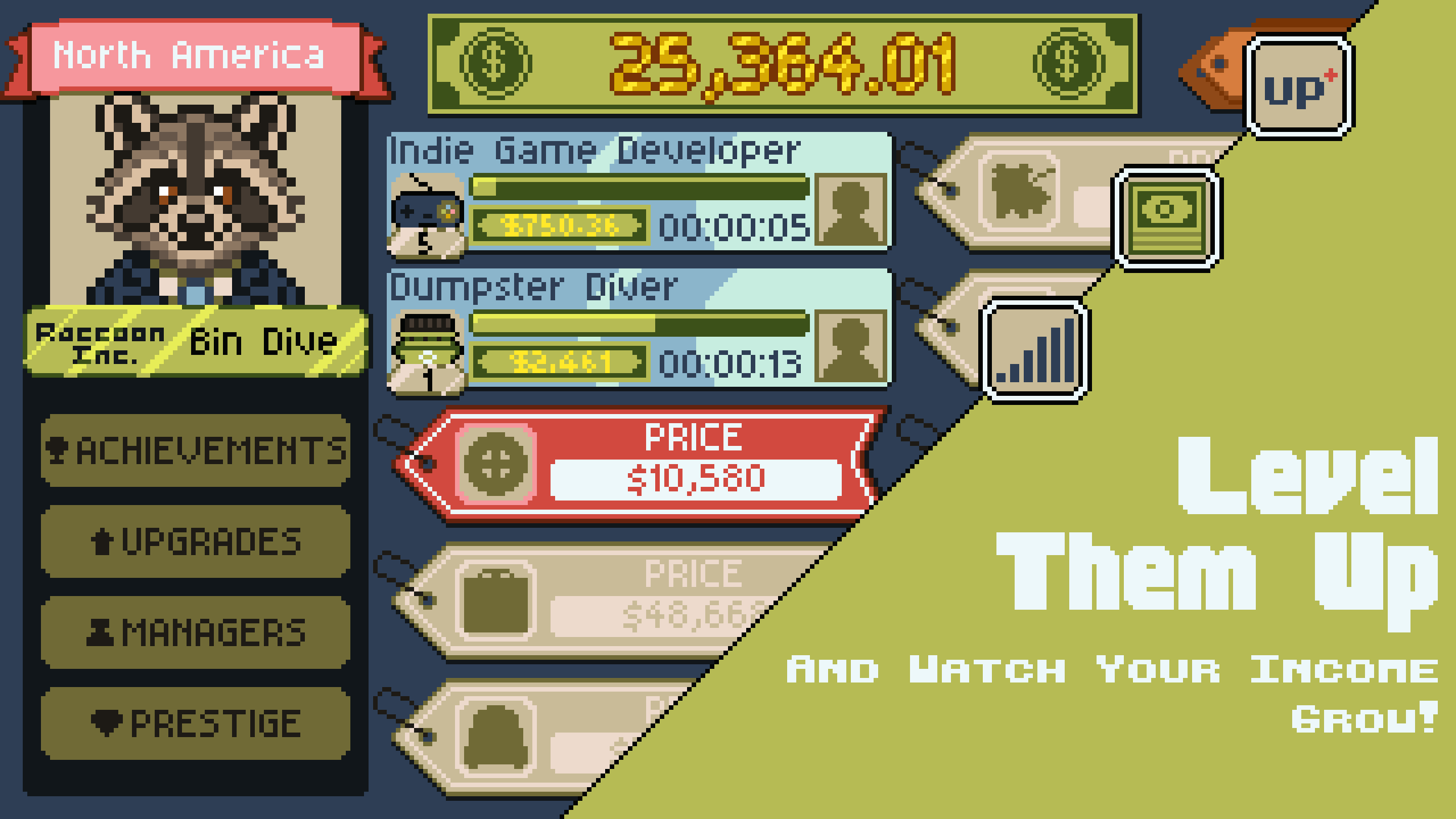Raccoon Inc. screenshot 2