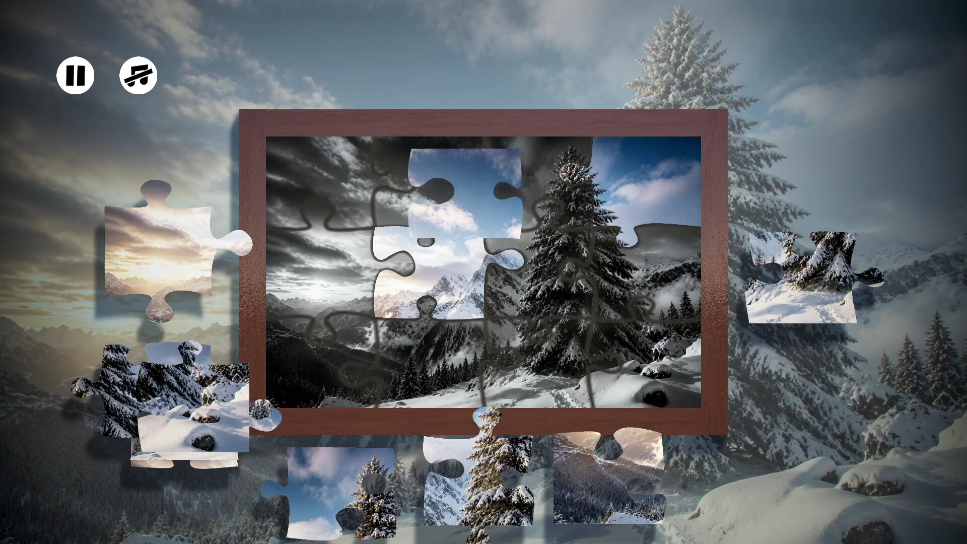 Puzzles Trees screenshot 2