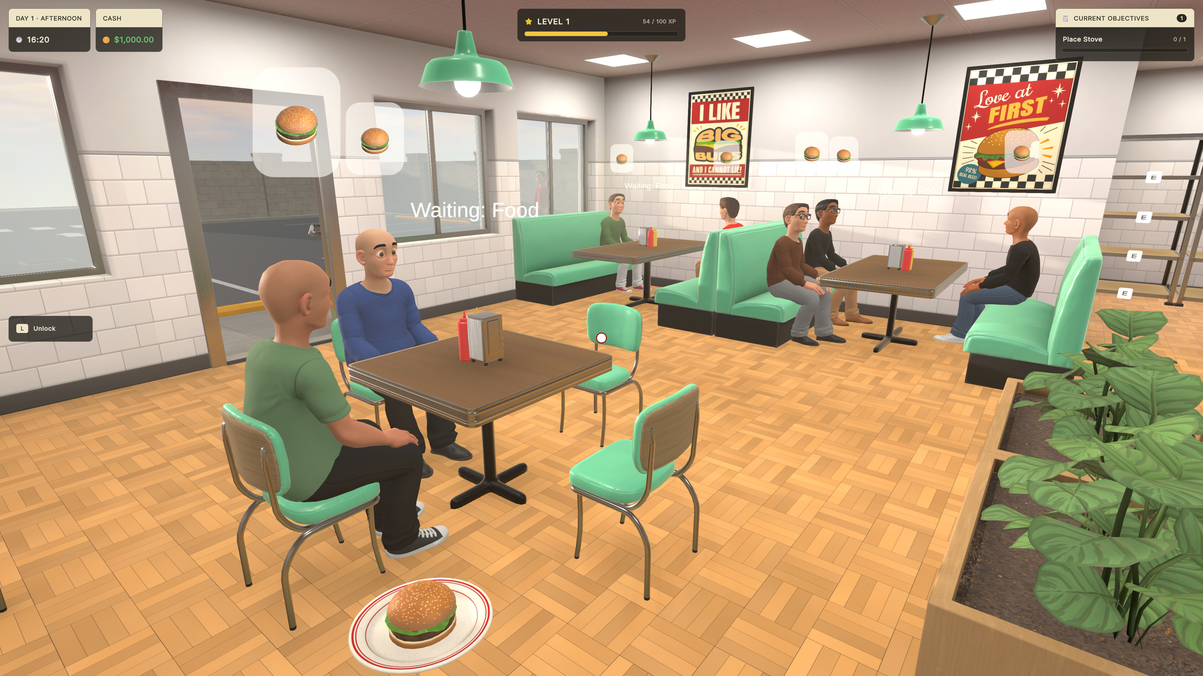 Burger Factory Simulator trailer
