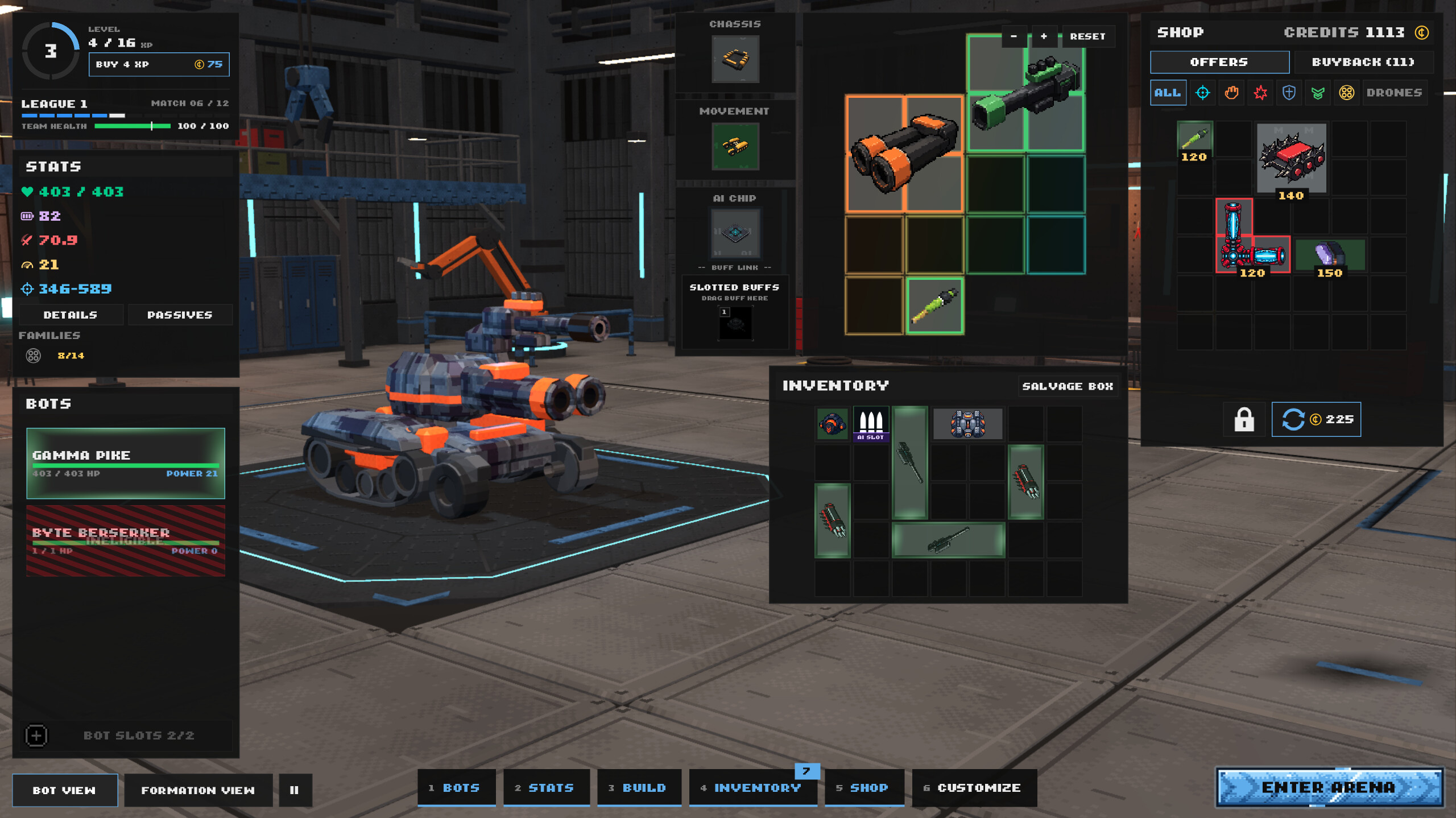 Battle Bot Tactics screenshot 2
