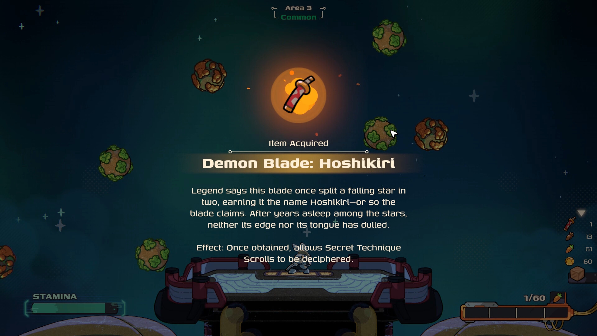 Starfall Samurai screenshot 4