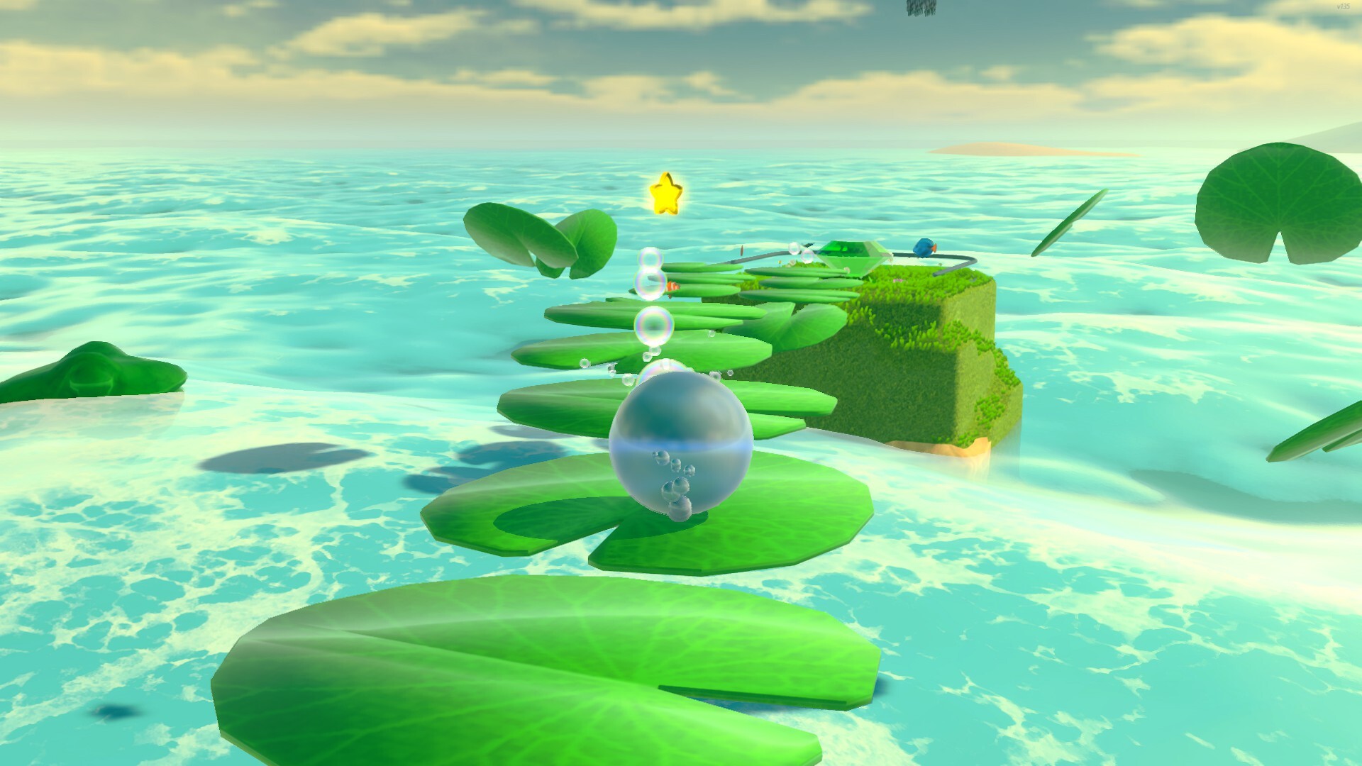 Ball-Aqua trailer