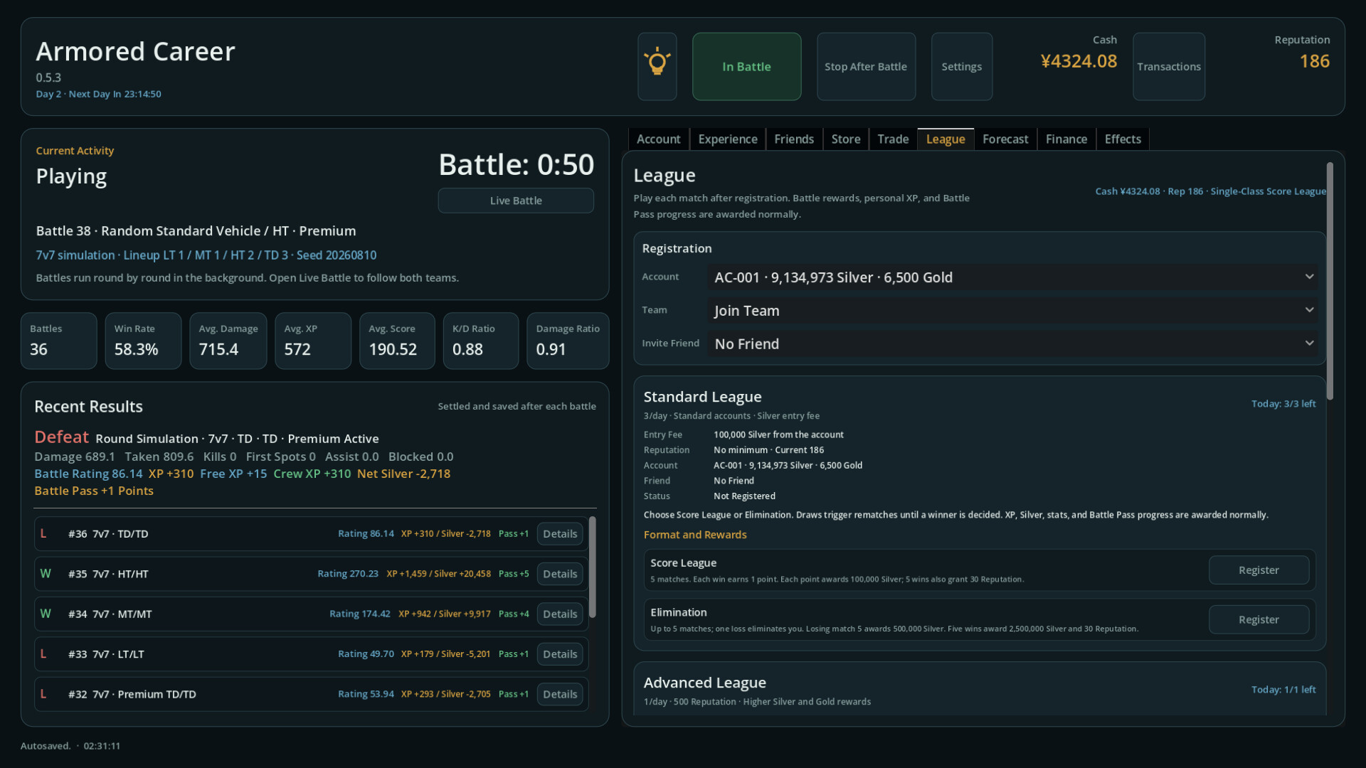 Armored Career screenshot 4