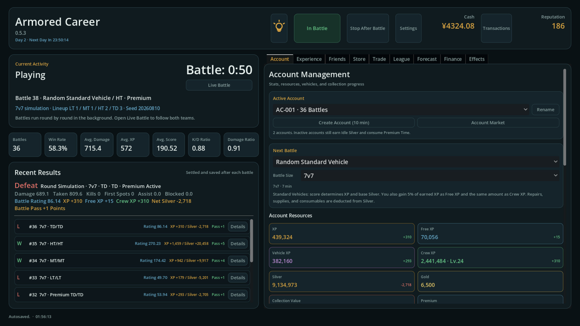 Armored Career screenshot 2
